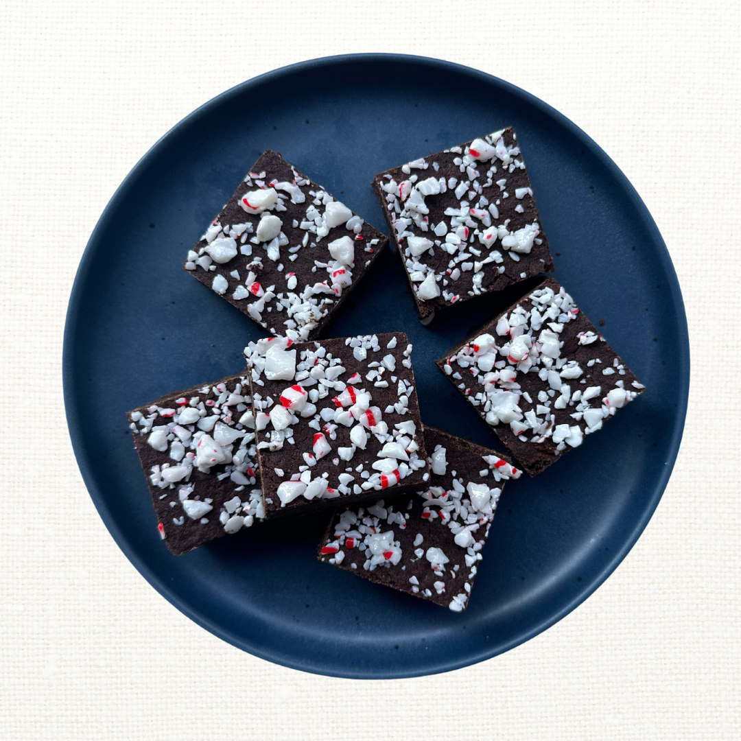 6-Pack Candy Cane Brownies