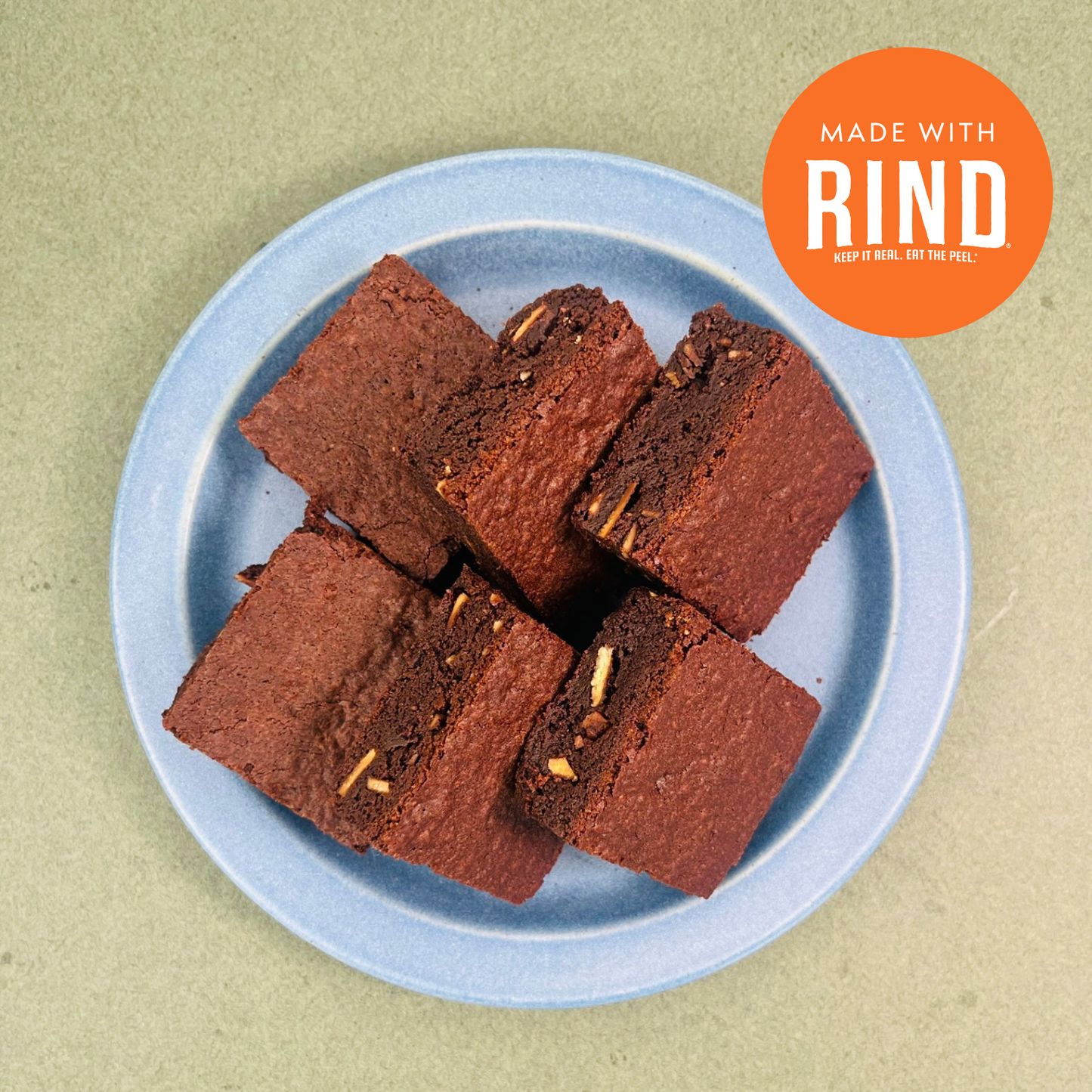 Rind x Stocked GF Dark Chocolate Coconut Brownie