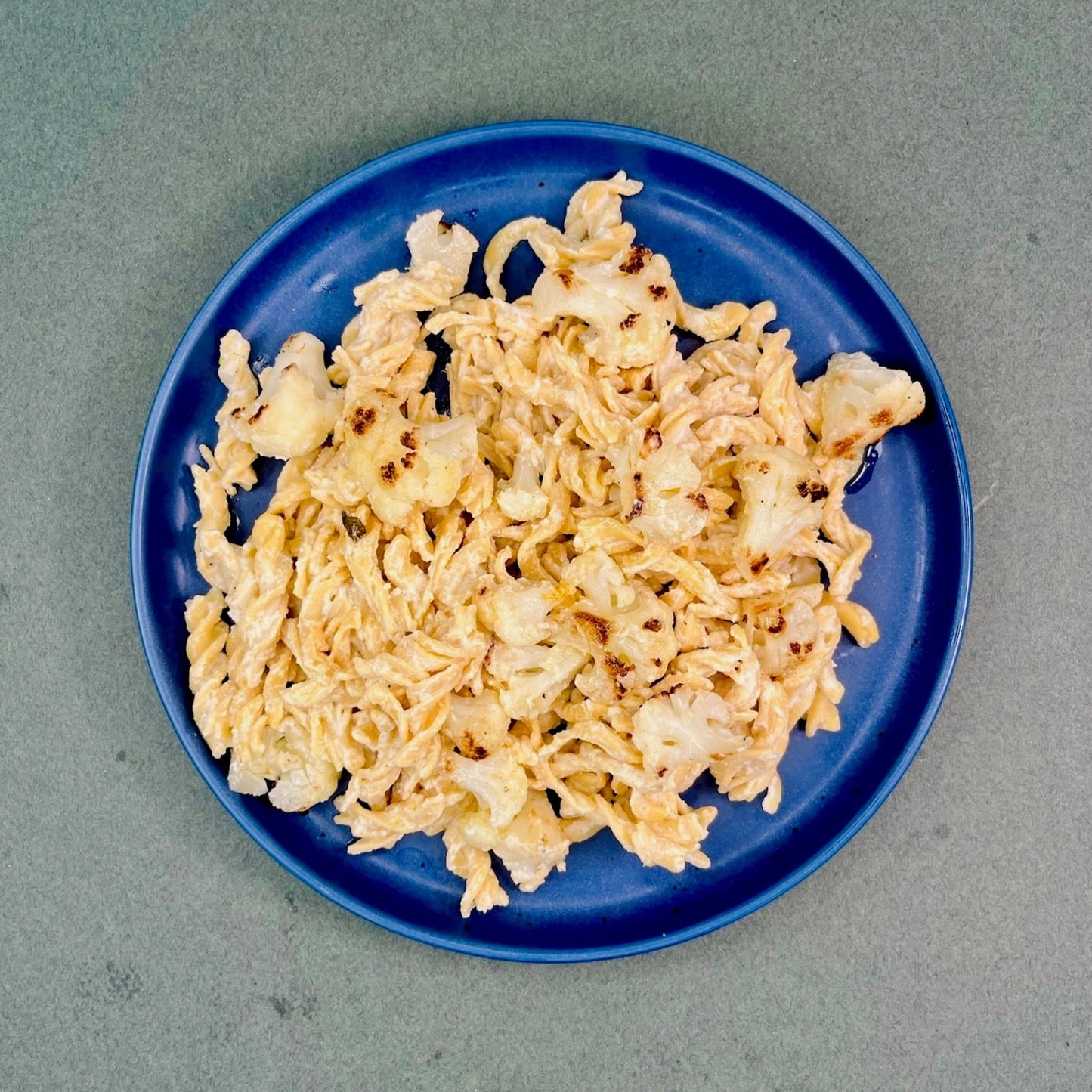 GF Chickpea Pasta with Cauliflower Sauce