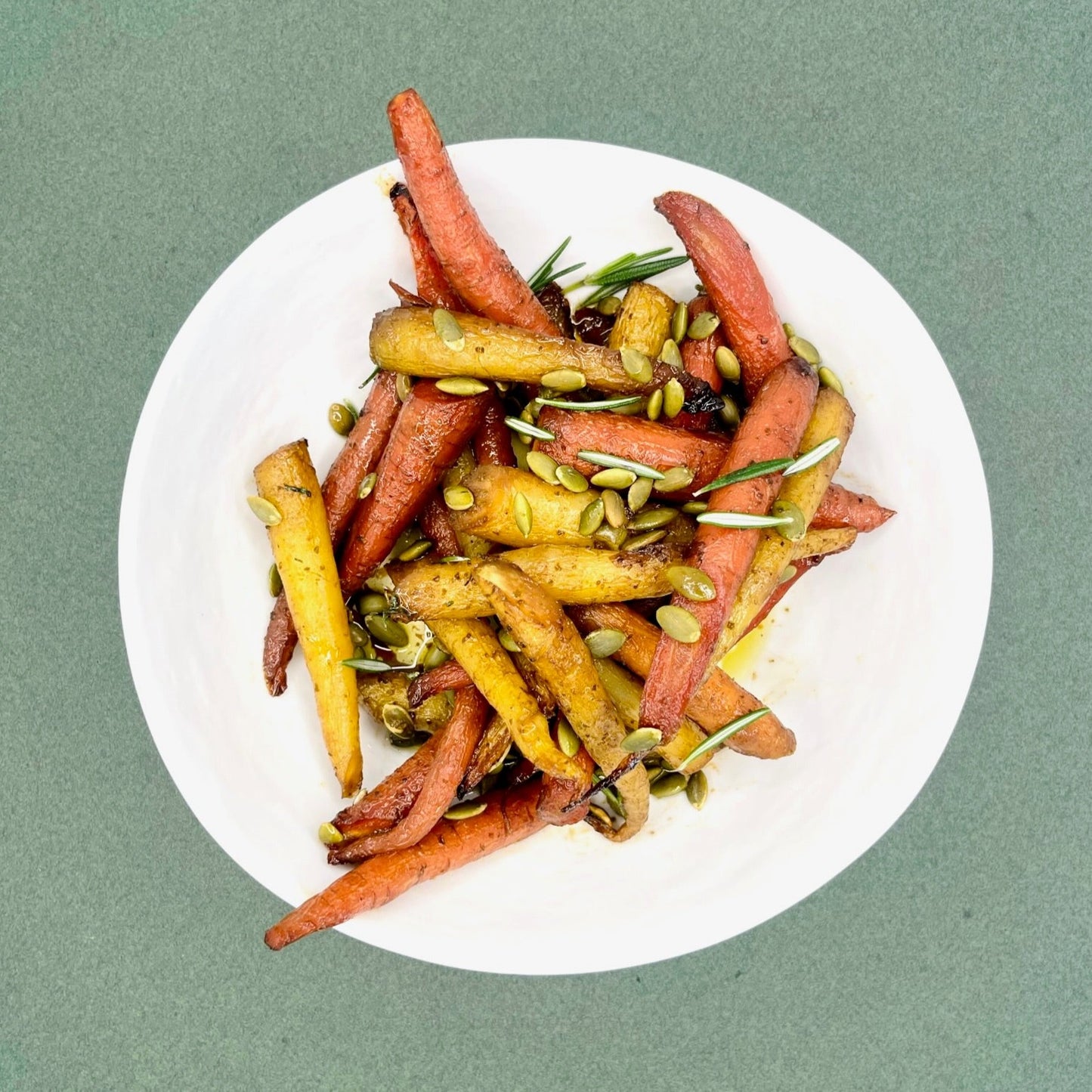 Maple Roasted Baby Carrots