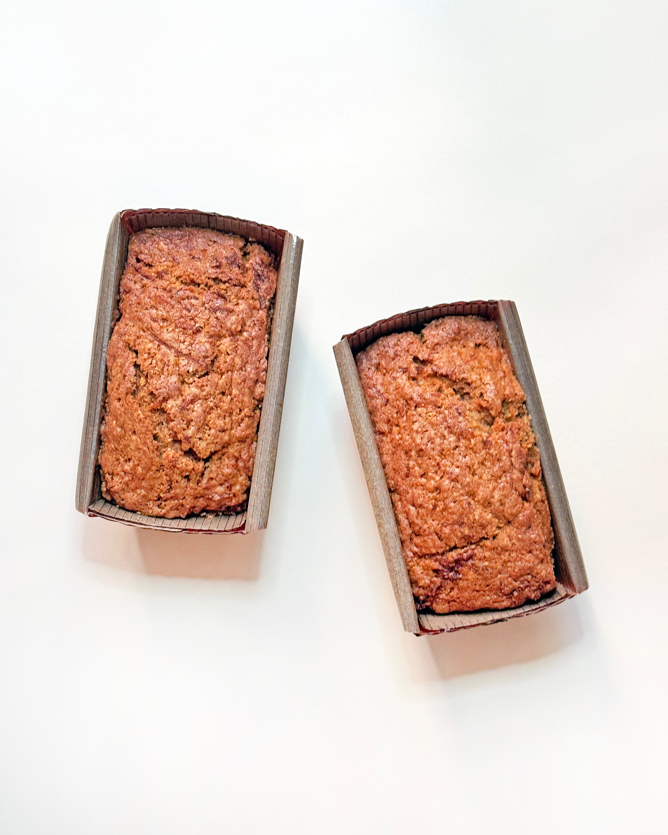 Mini Whole Wheat Carrot Flax Muffin Loaves