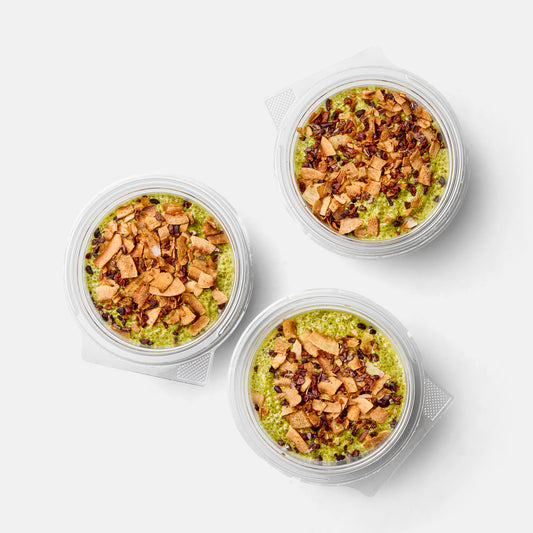 Golden Milk Chia Pudding with Granola