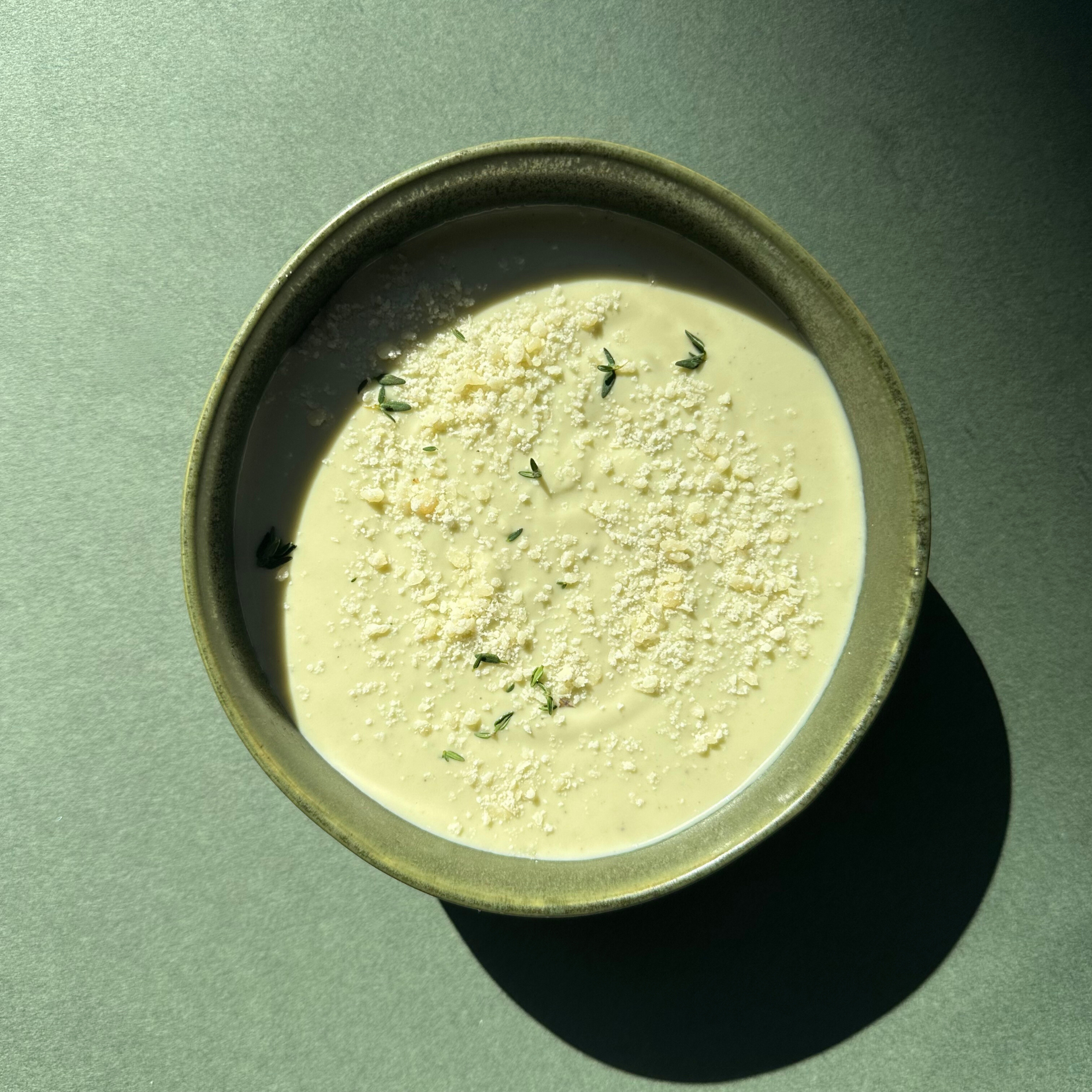 Cauliflower Parmesan Soup