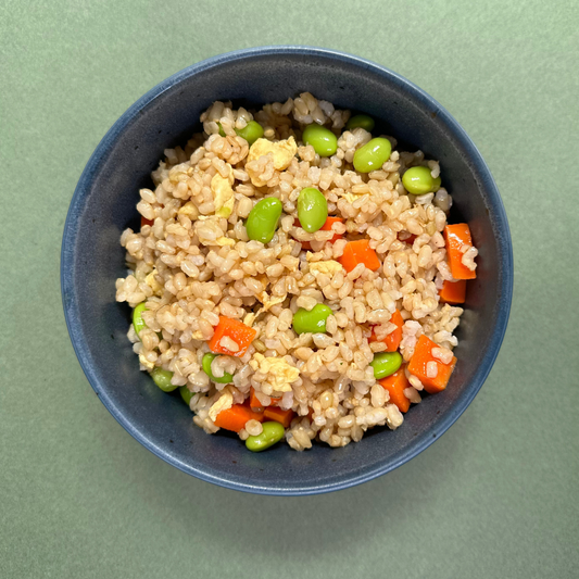 For the Littles: Un-Fried Rice with Edamame