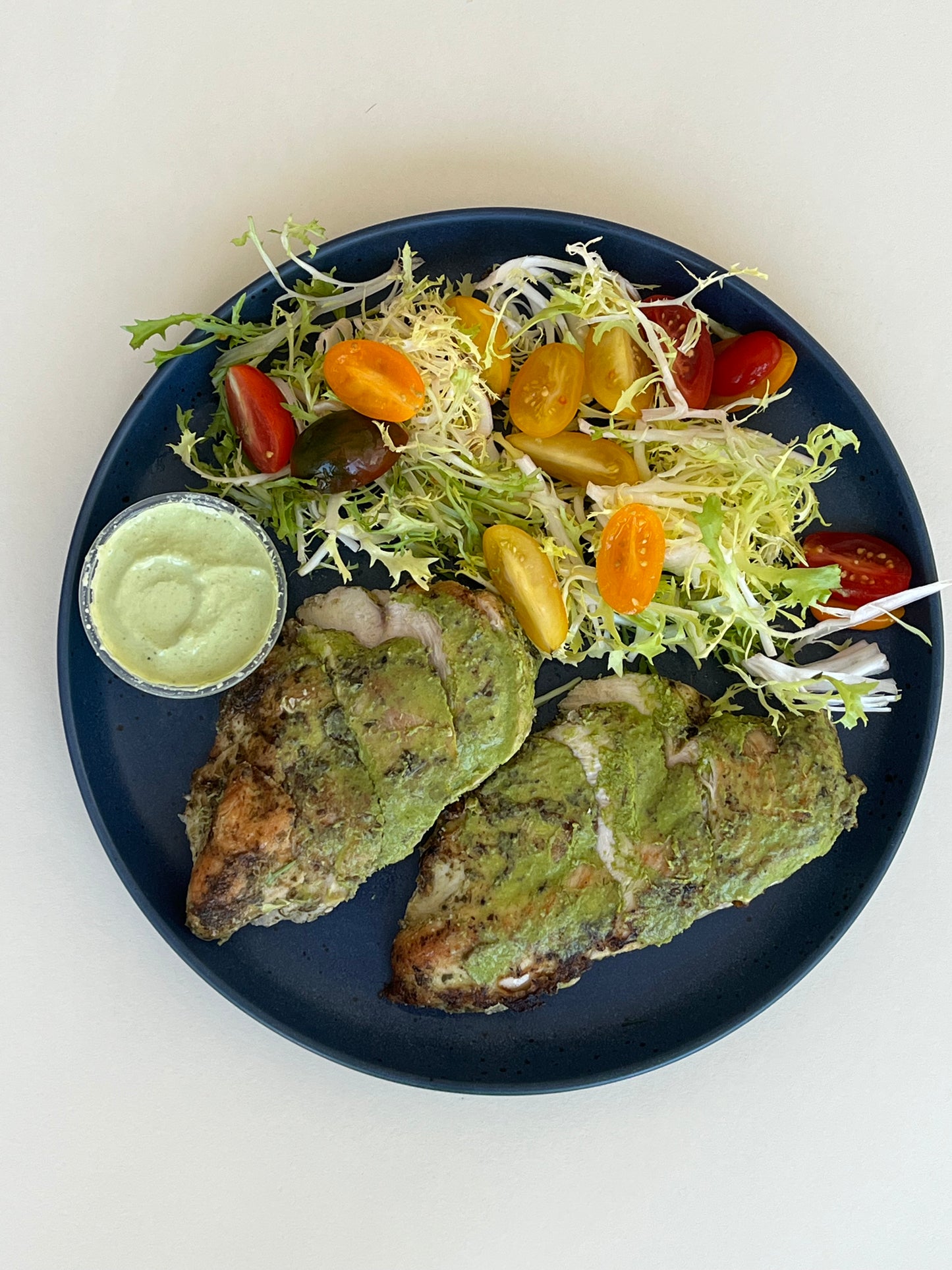 Herb Marinated Green Goddess Chicken Breast