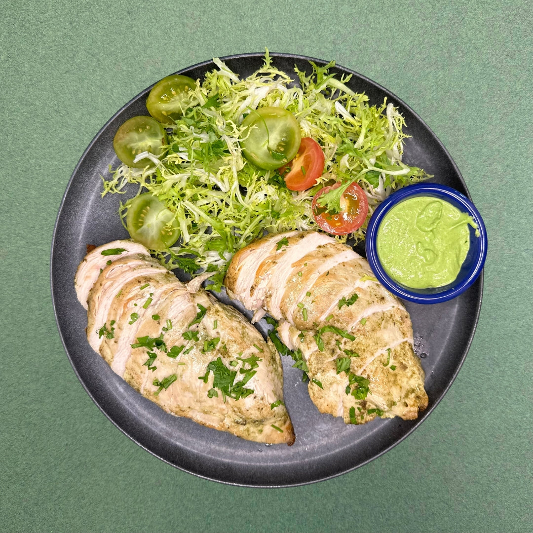 Herb Marinated Green Goddess Chicken Breast