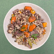 Braised Beef Over Farro