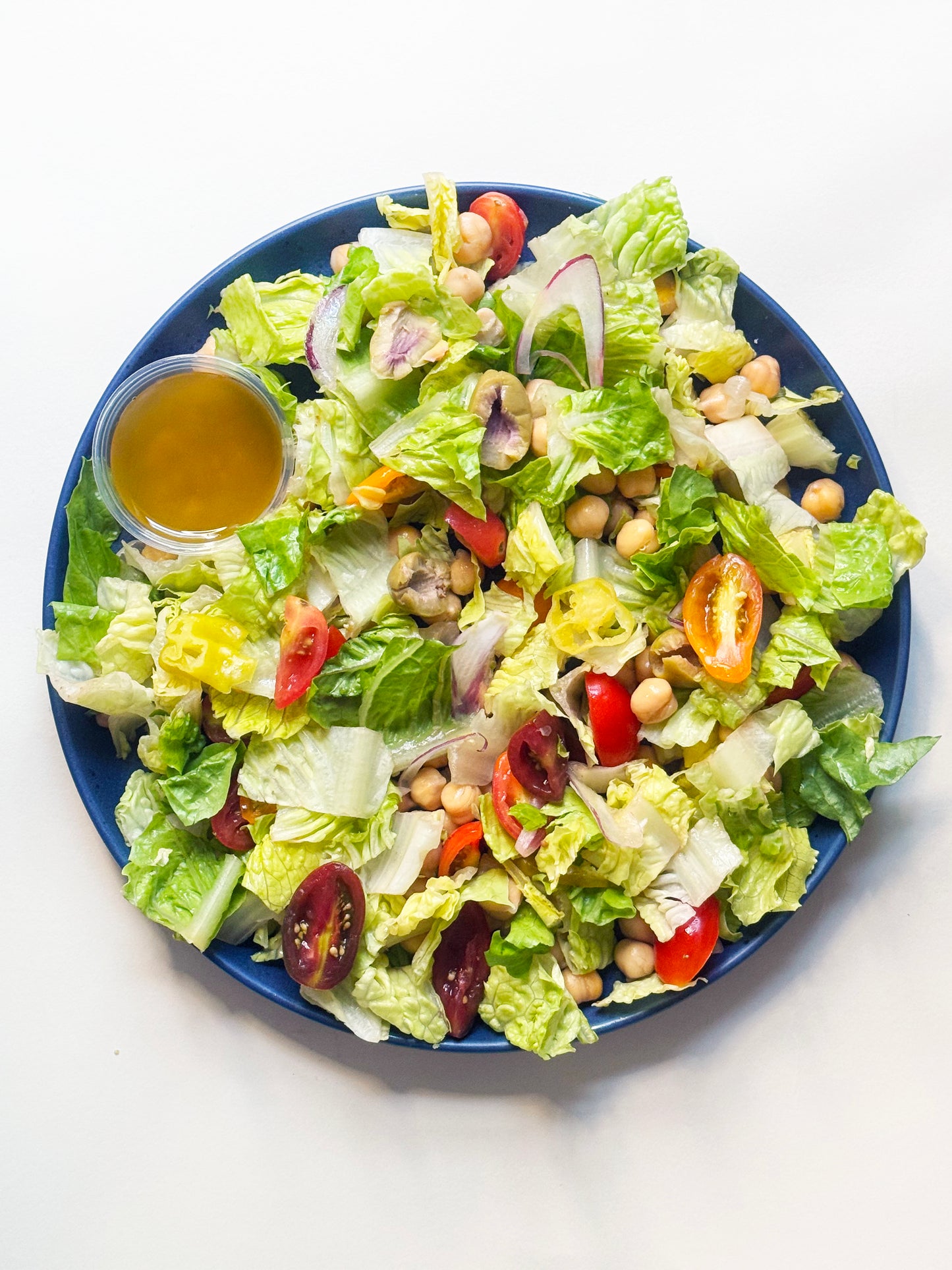 Antipasto Chopped Salad with Crispy Chickpeas and Olives