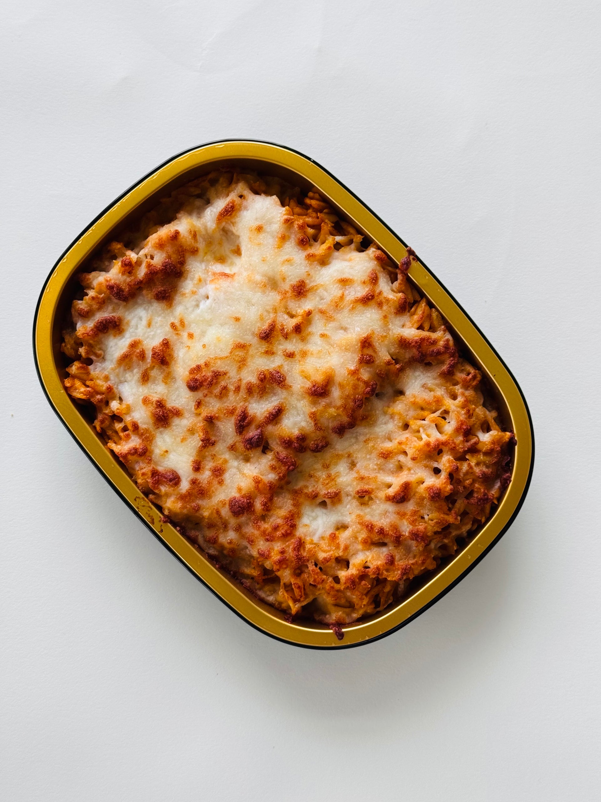 Baked Orzo with Carrot Sauce