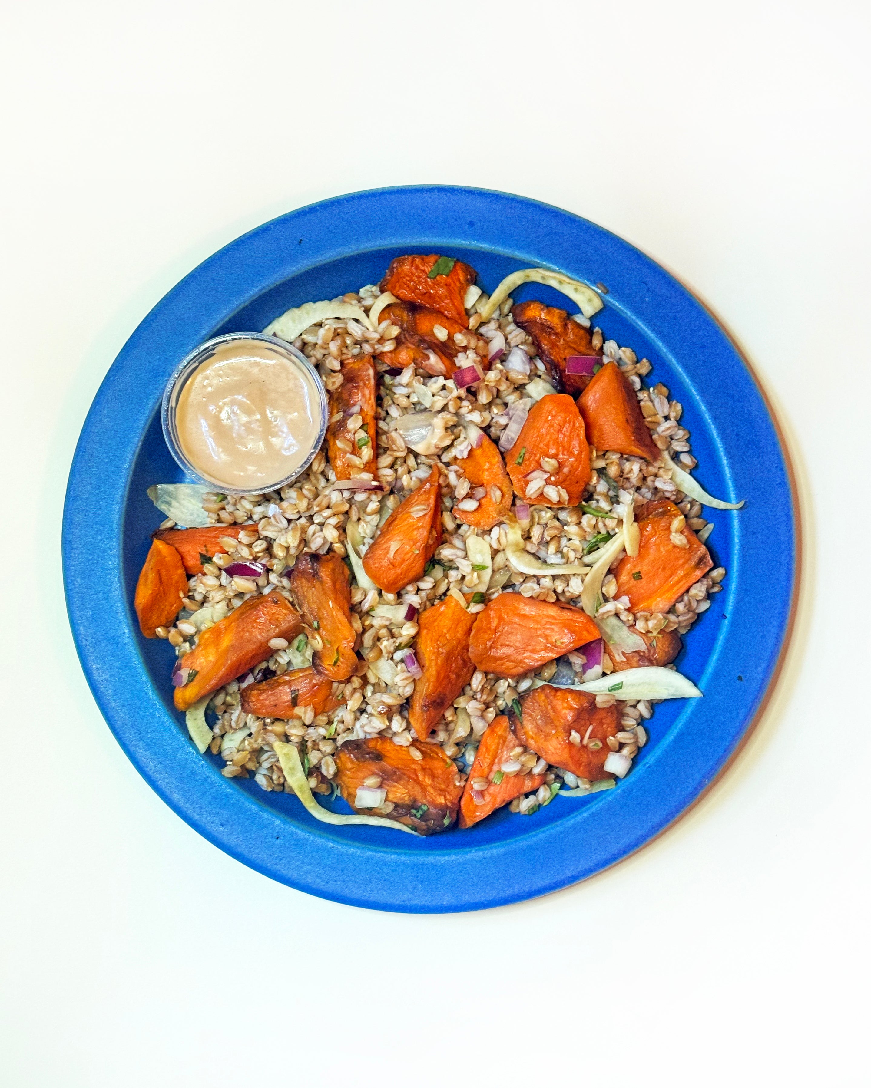 Farro & Roasted Carrot Salad