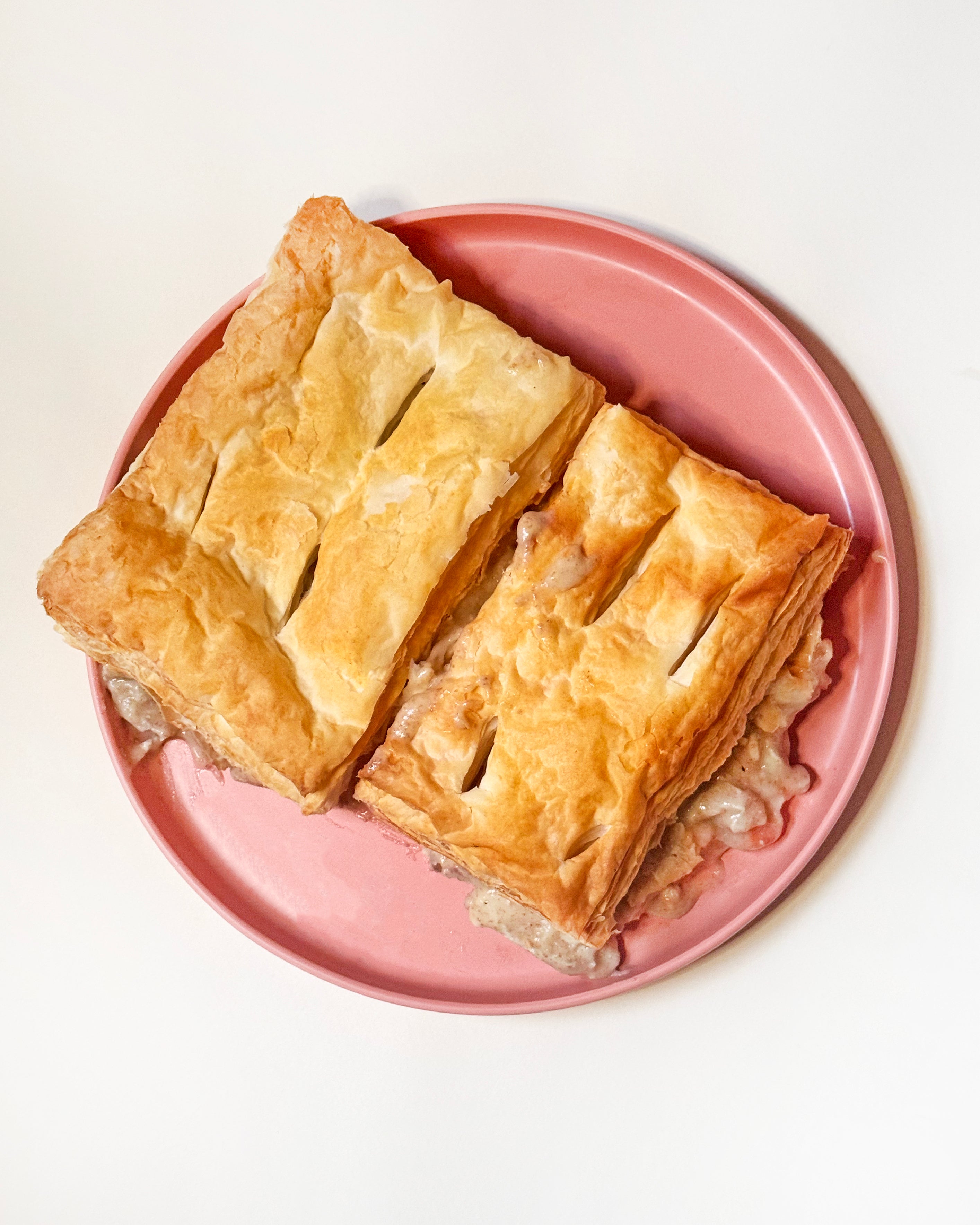 Chicken & Vegetable Pot Pie with Puff Crust