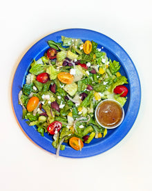 Chopped Greek Salad with Oregano Vinaigrette