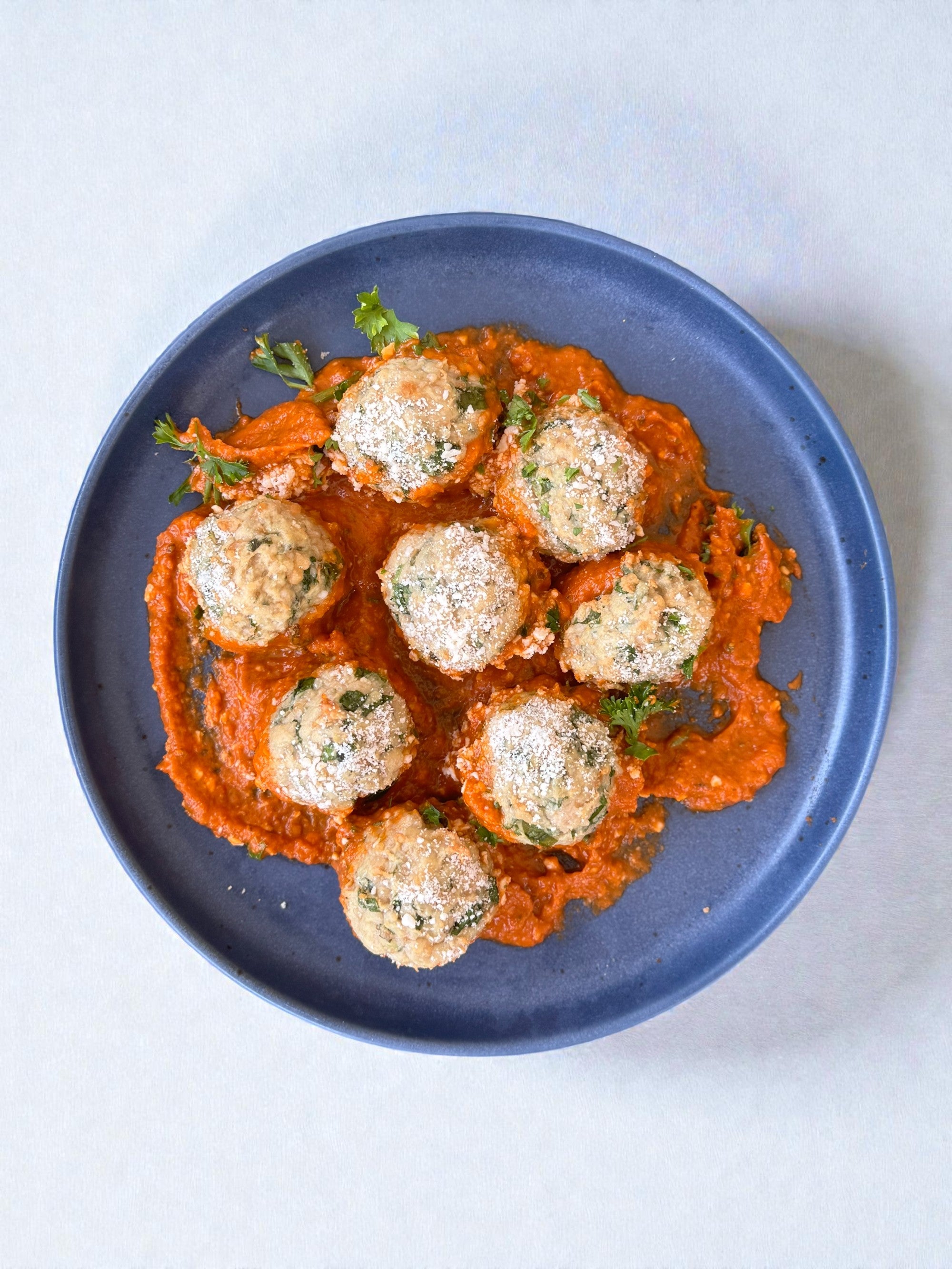 GF Turkey Meatballs with Secret Veggie Sauce