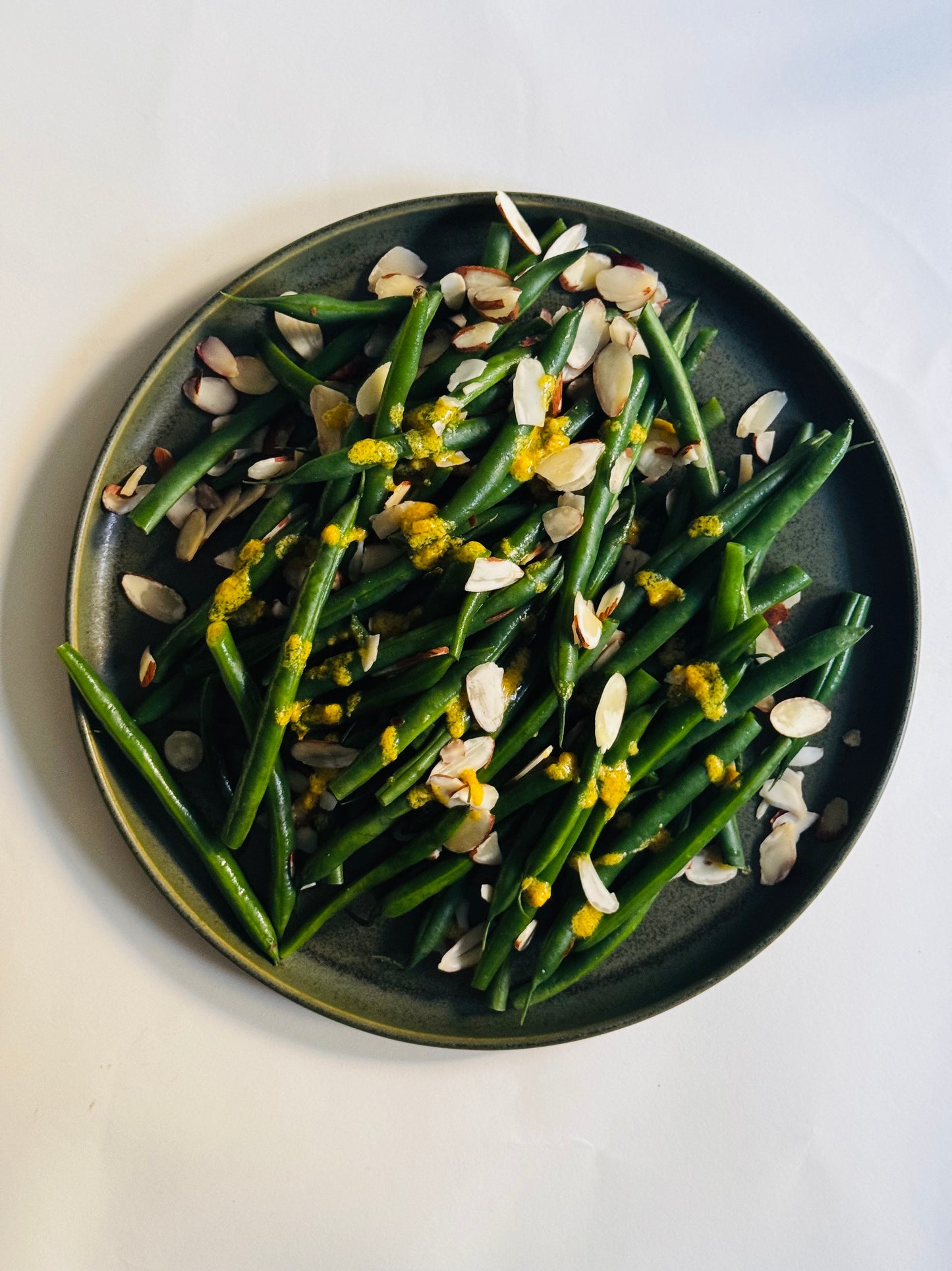 Organic Green Beans with Lemon & Parmesan