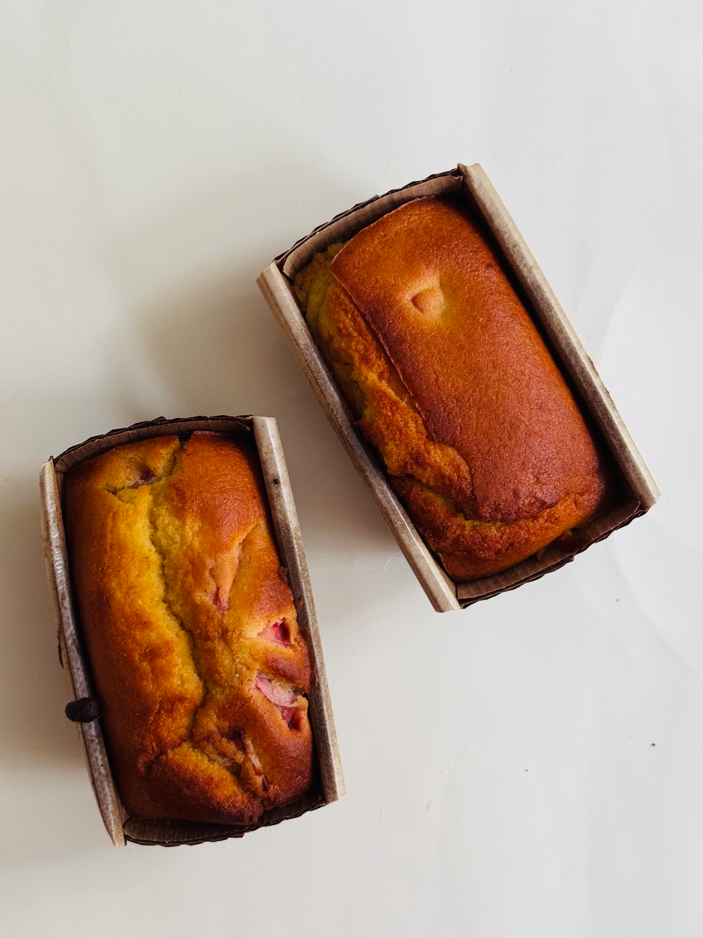 Strawberry Corn Mini Muffin Loaves