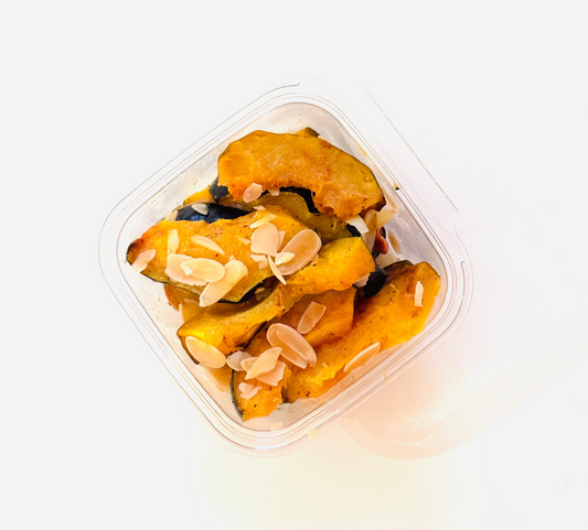 Chili Roasted Delicata Squash with Maple Yogurt