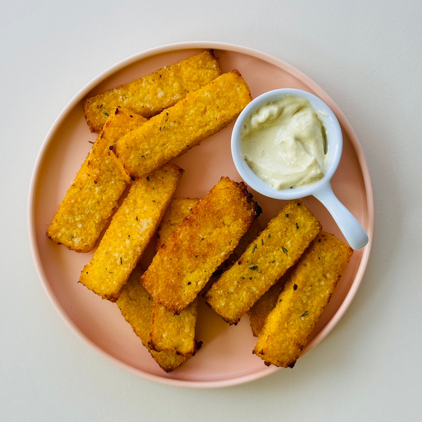 Polenta Fries with Garlic Aioli