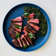 Charred Prime Hanger Steak  with Chimichurri