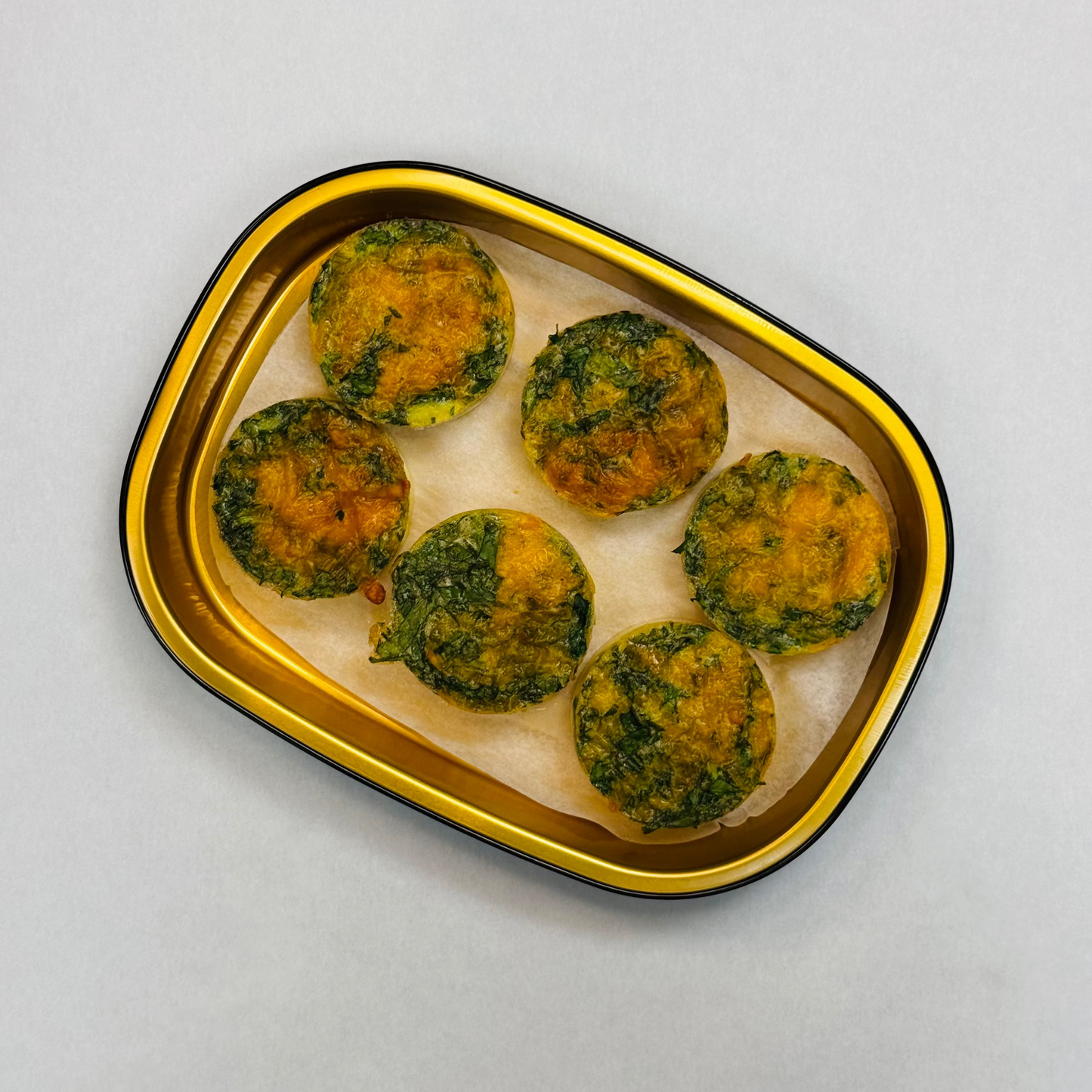 Spinach Cheddar Egg Bites