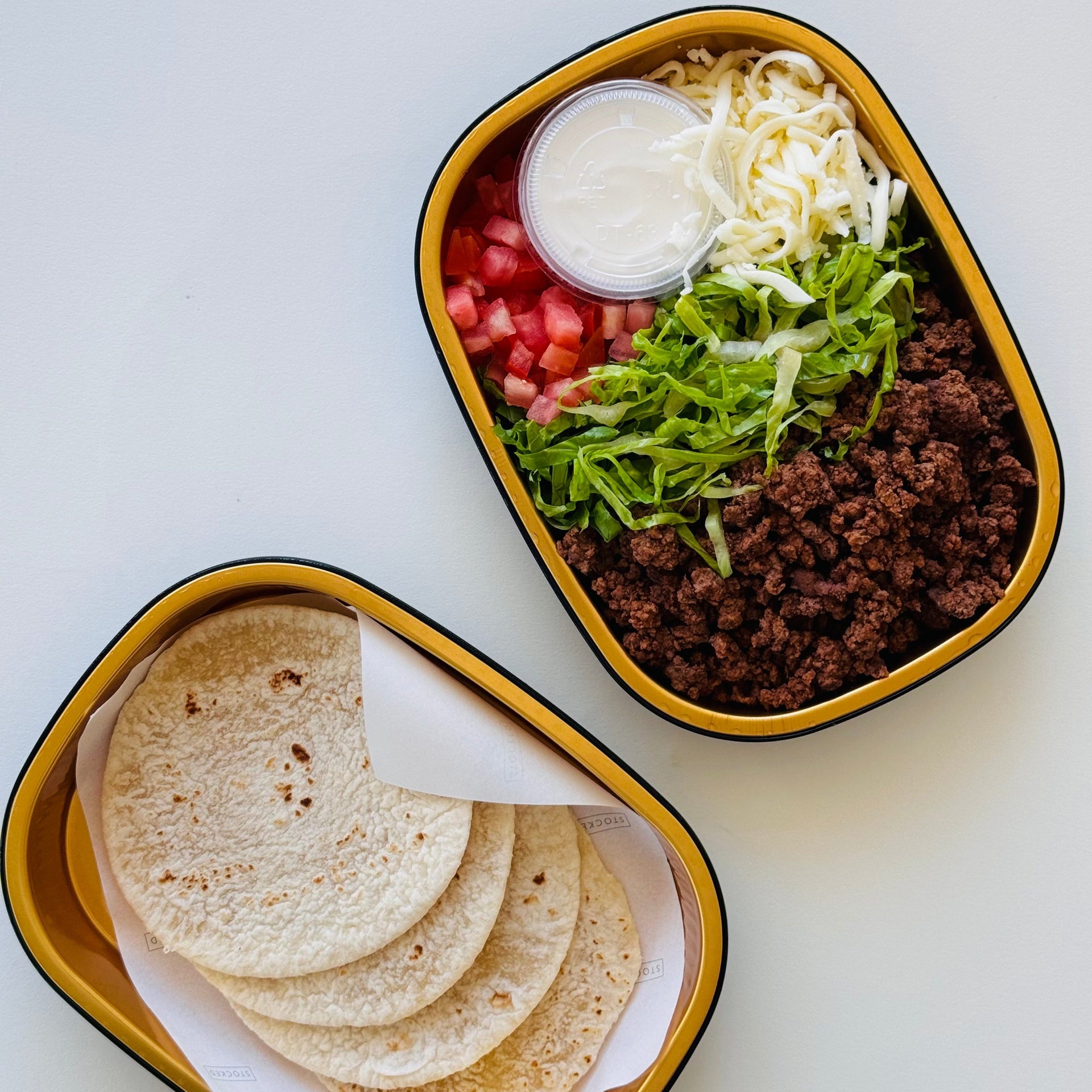 Mini DIY Beef Tacos with All the Things