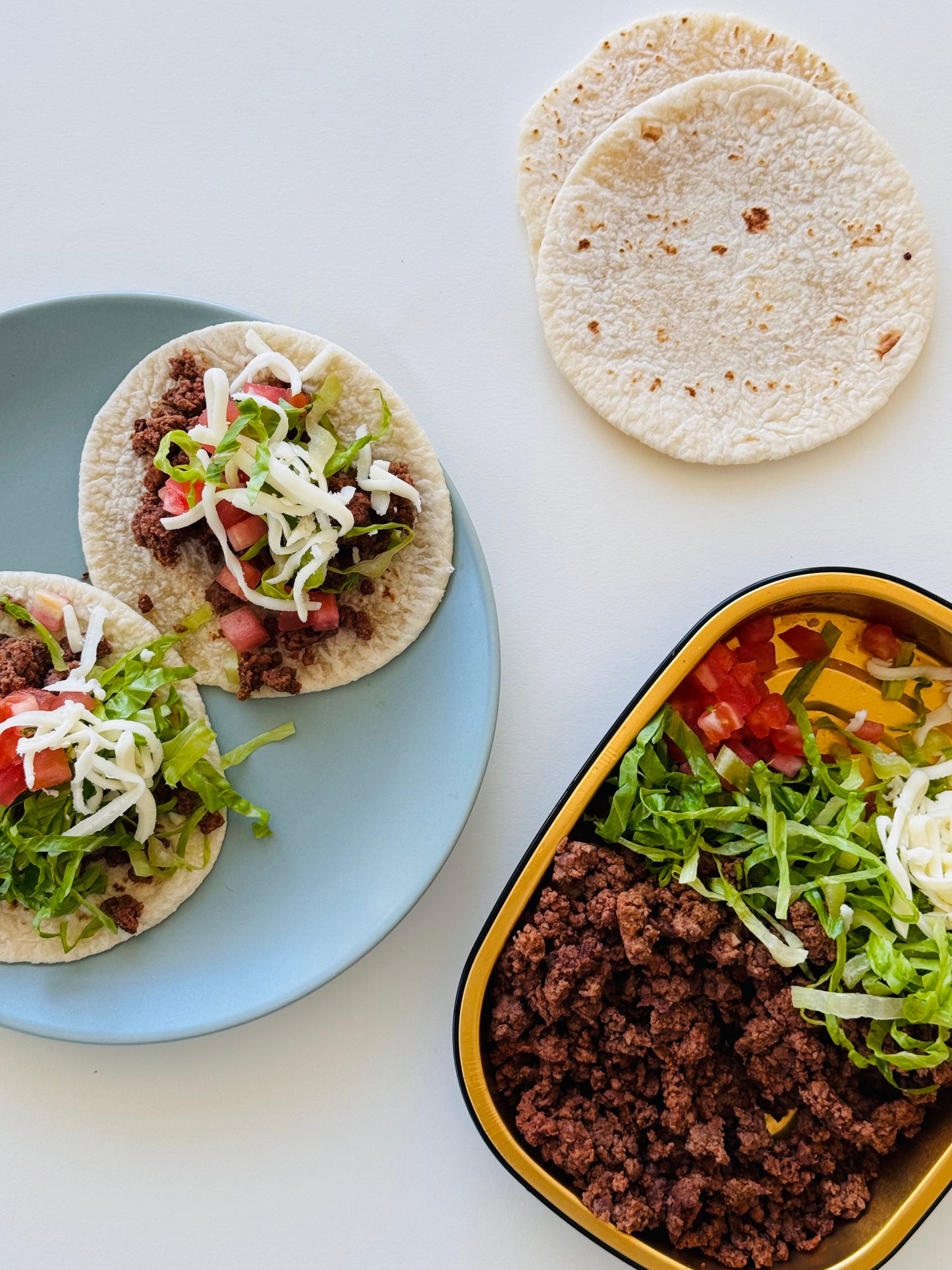Mini DIY Beef Tacos with All the Things