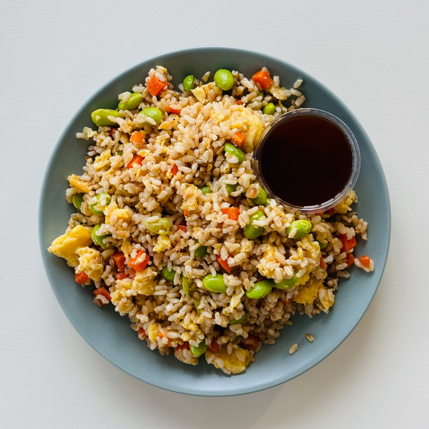 Un-Fried Rice with Edamame