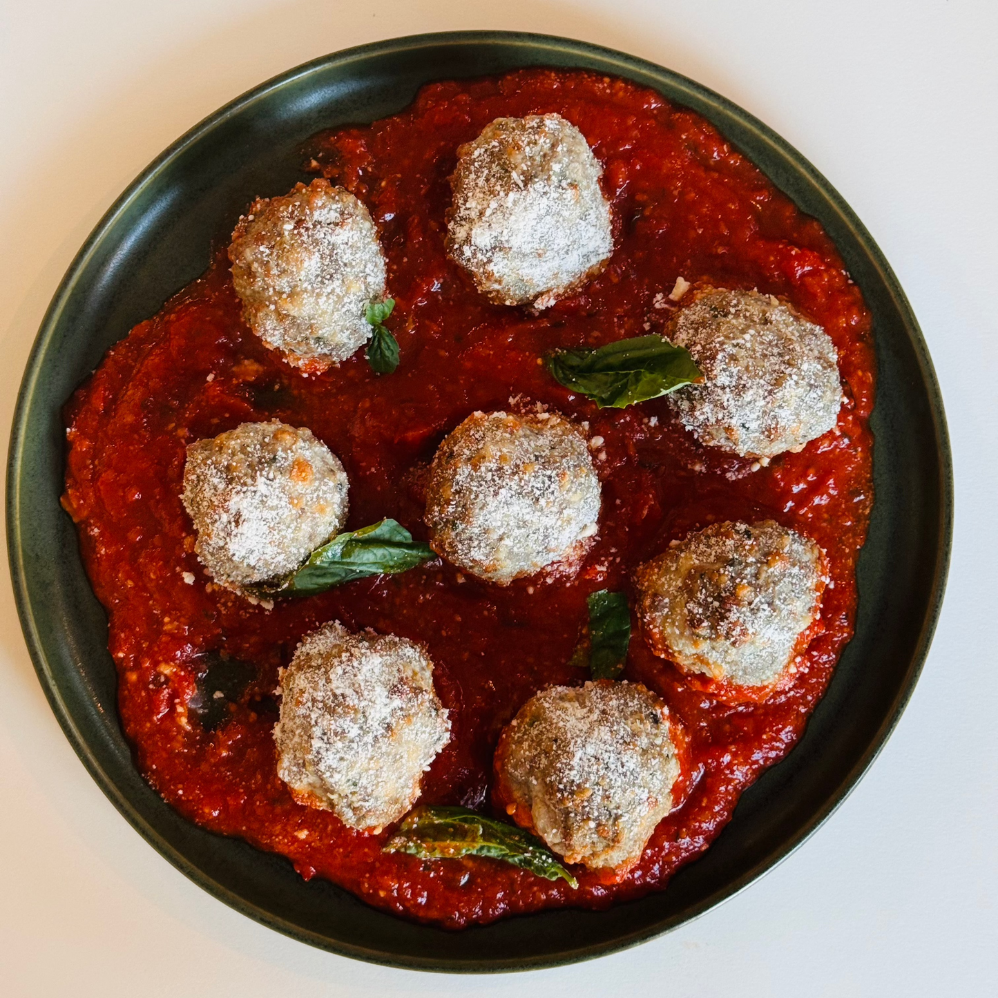 GF Beef Meatballs with Classic Tomato Sauce