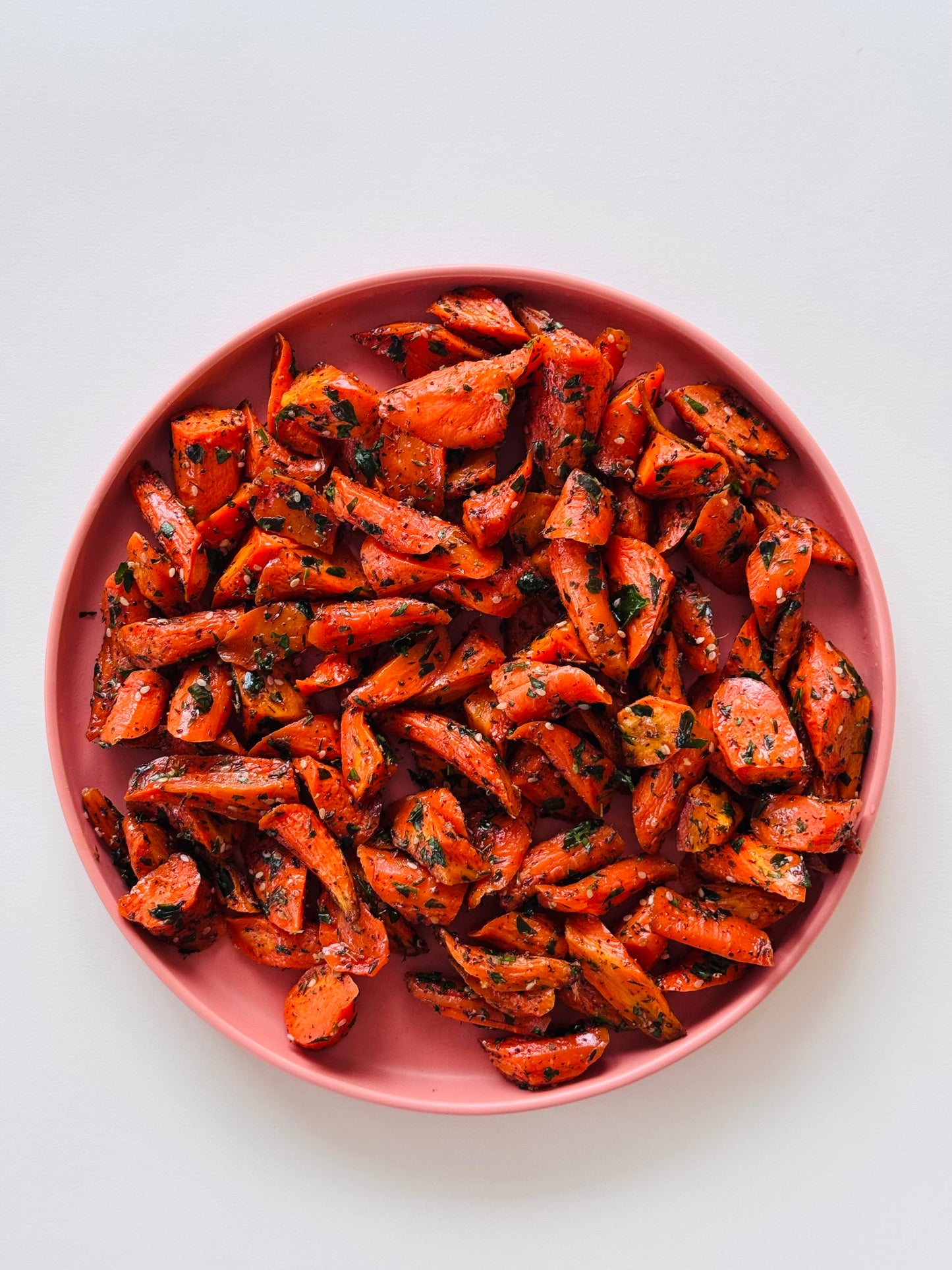 Honey Za'atar Roasted Carrots