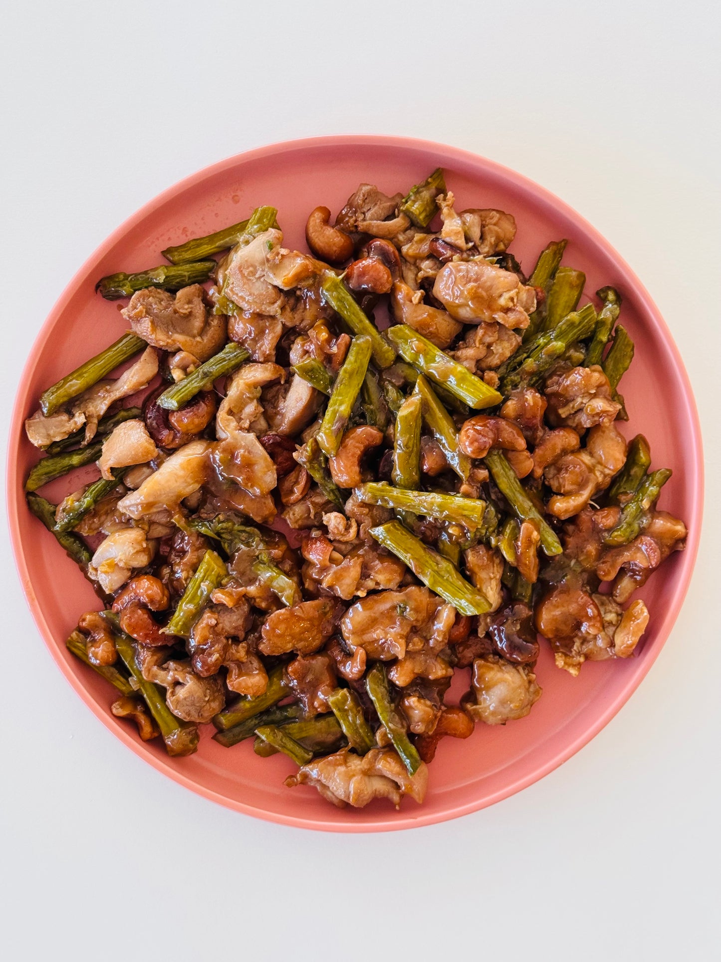 Cashew Chicken with Asparagus