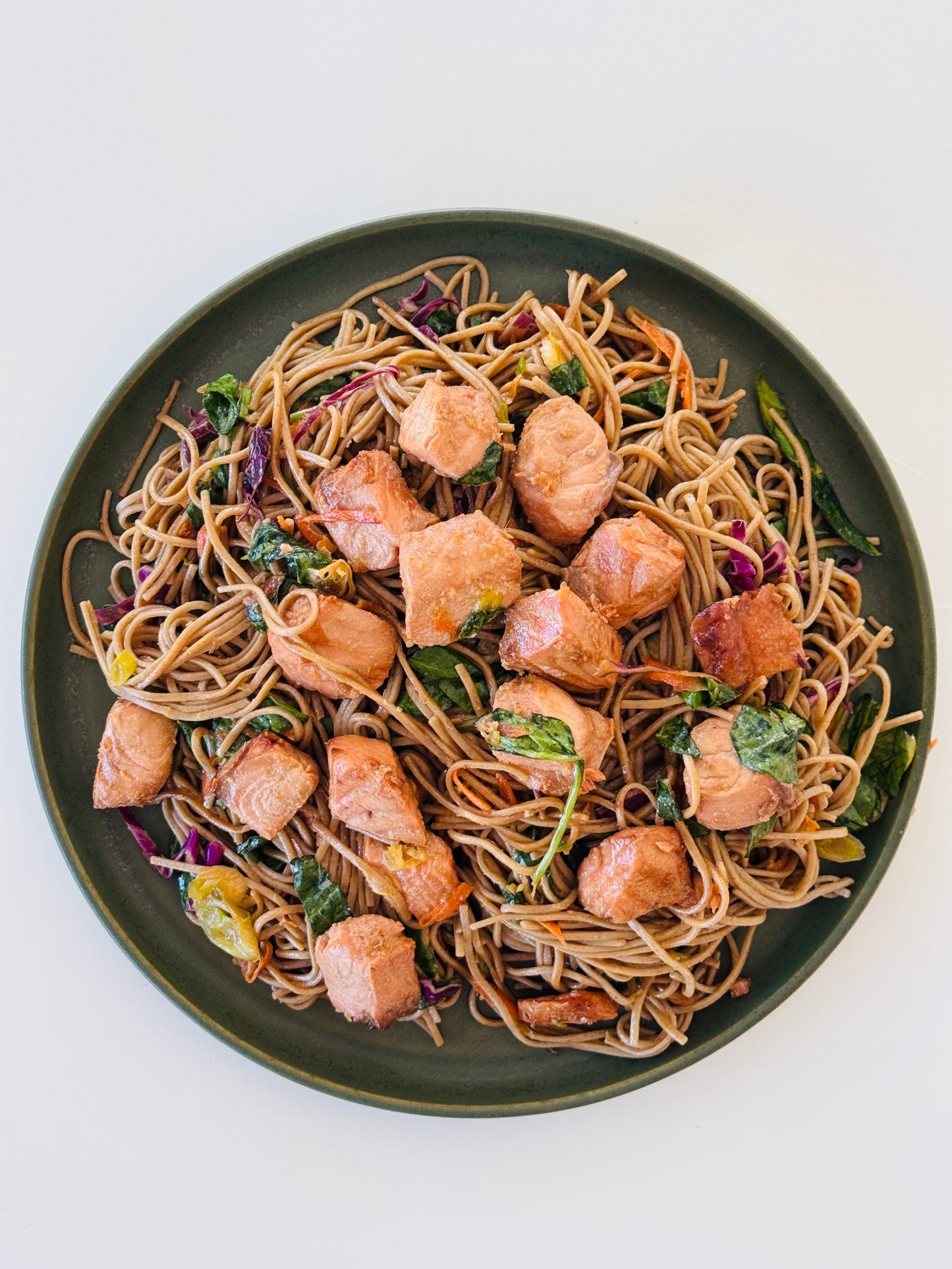 Salmon Soba Bowl