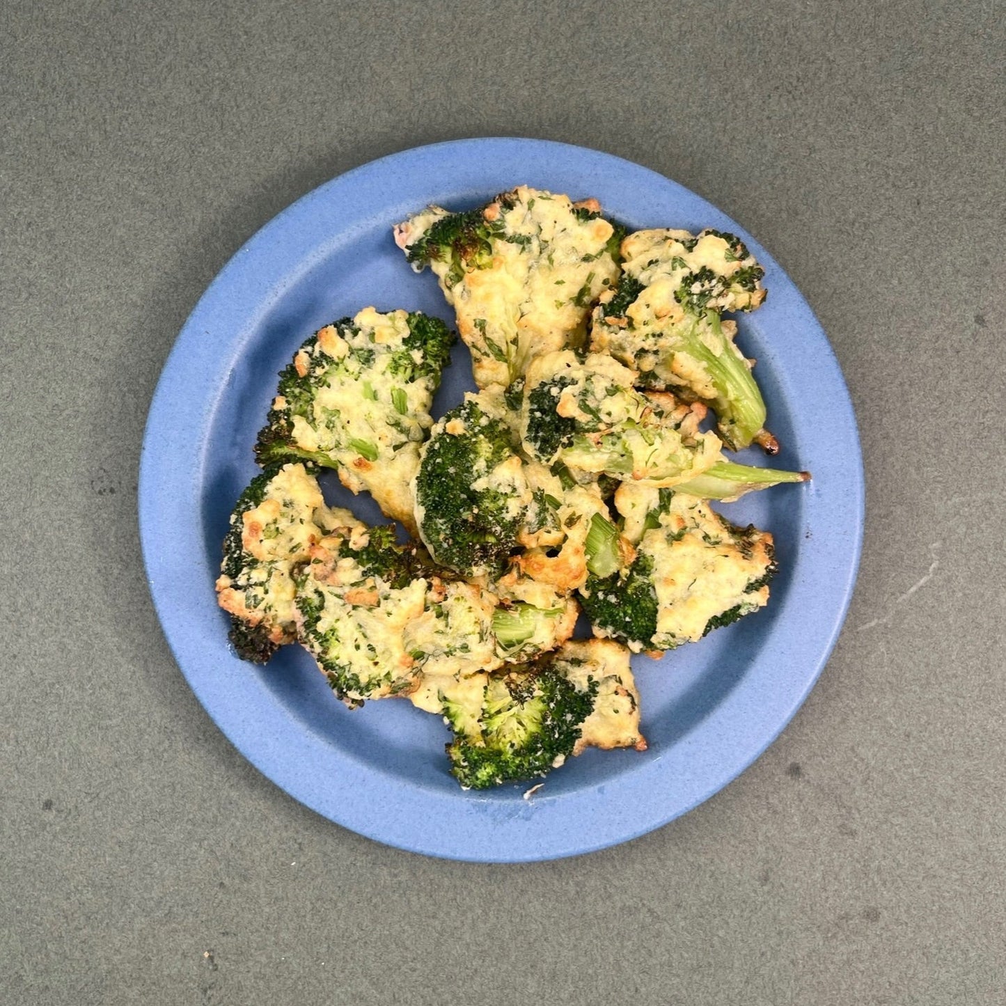 Parmesan Crusted Broccoli Bites