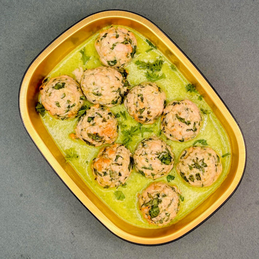 For the Littles: MinI GF Spinach and Turkey Meatballs