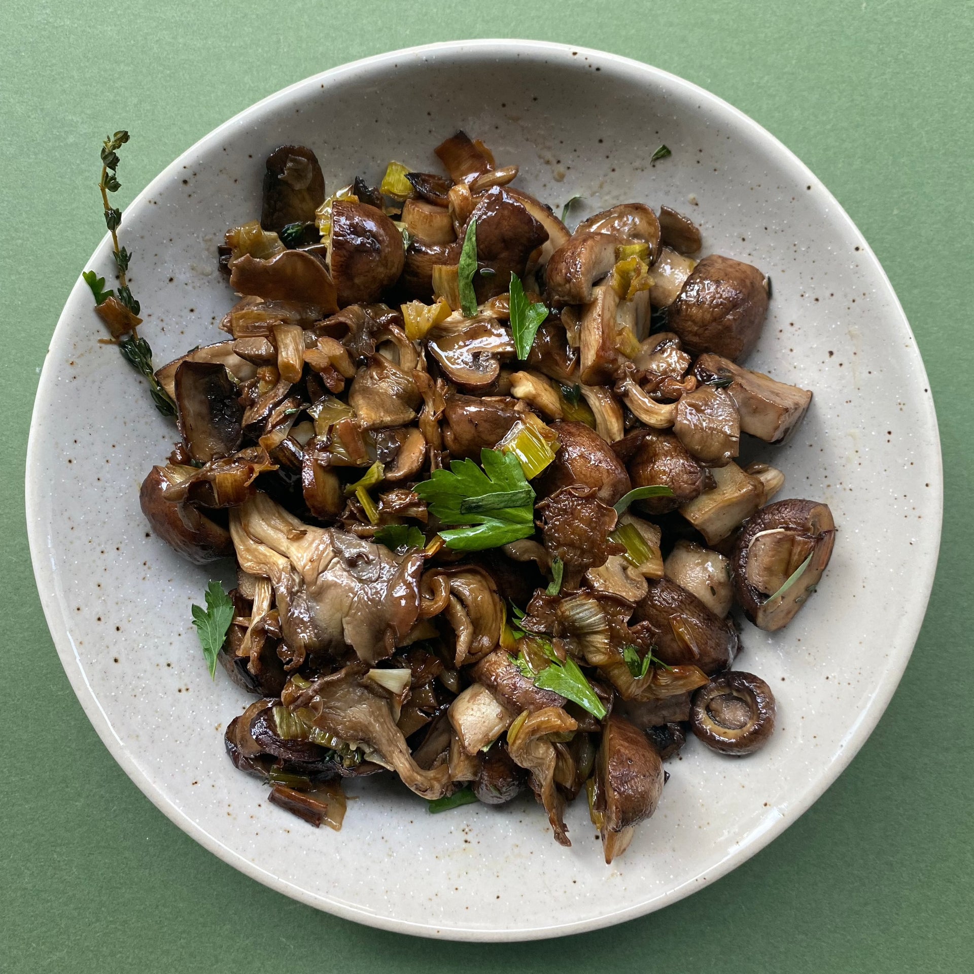 The Best Mushrooms with Leeks