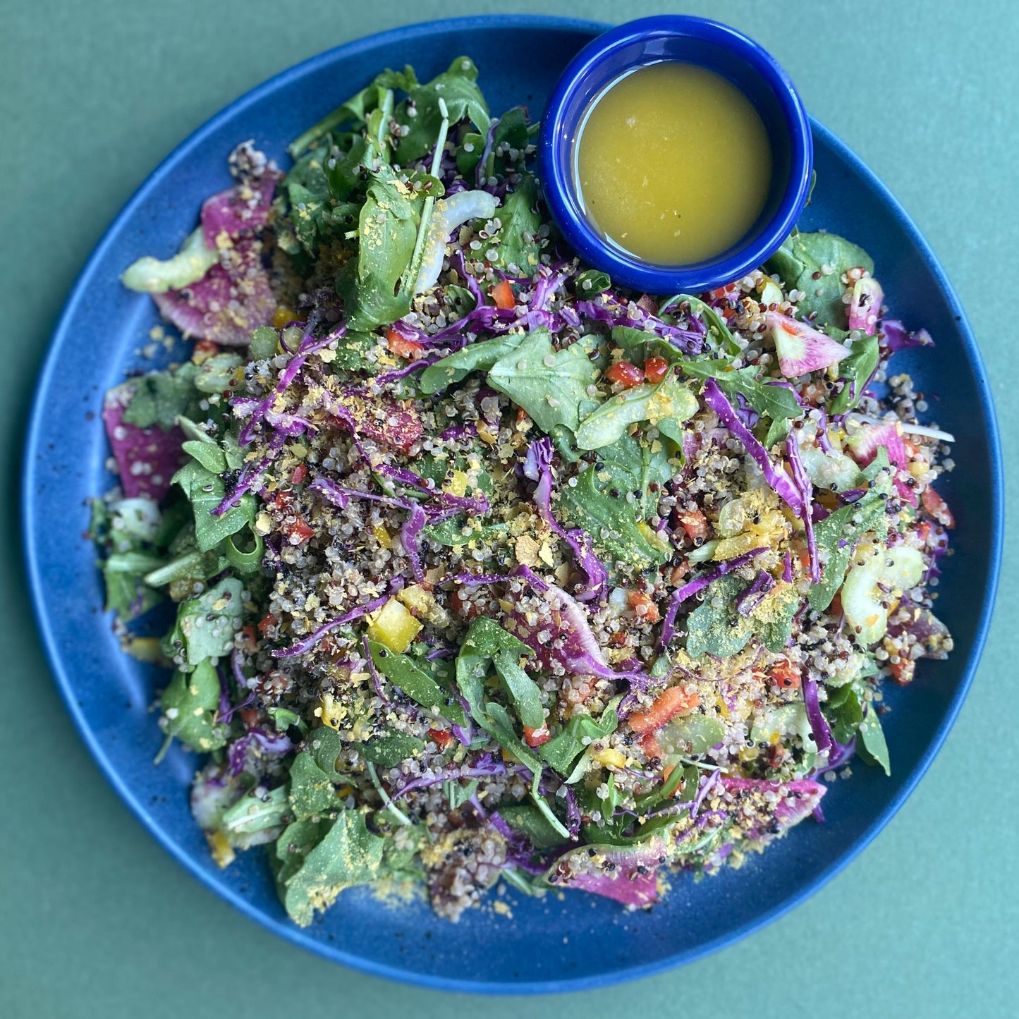 Rainbow Crunch Detox Salad