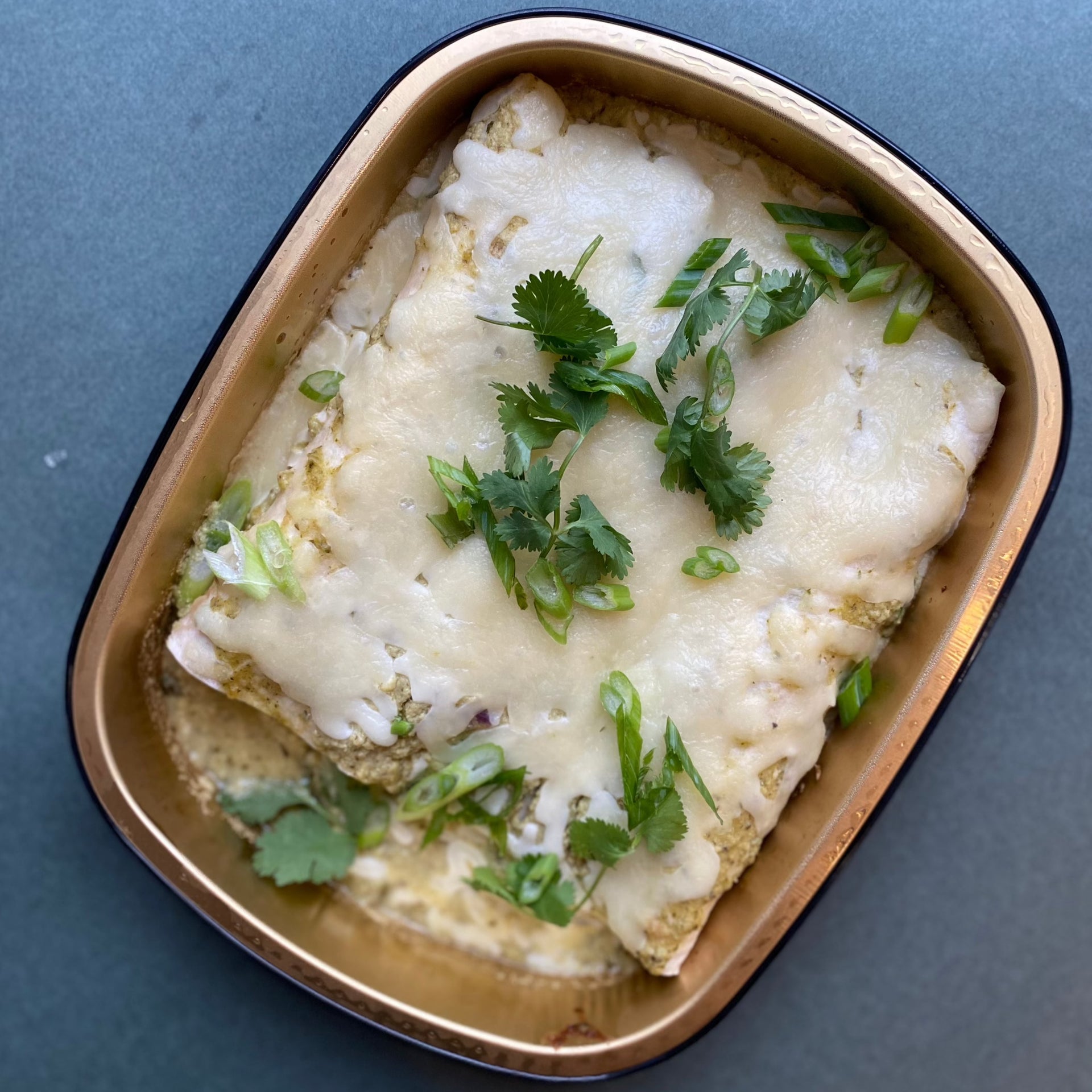 Chicken Enchiladas with Tomatillo Sauce