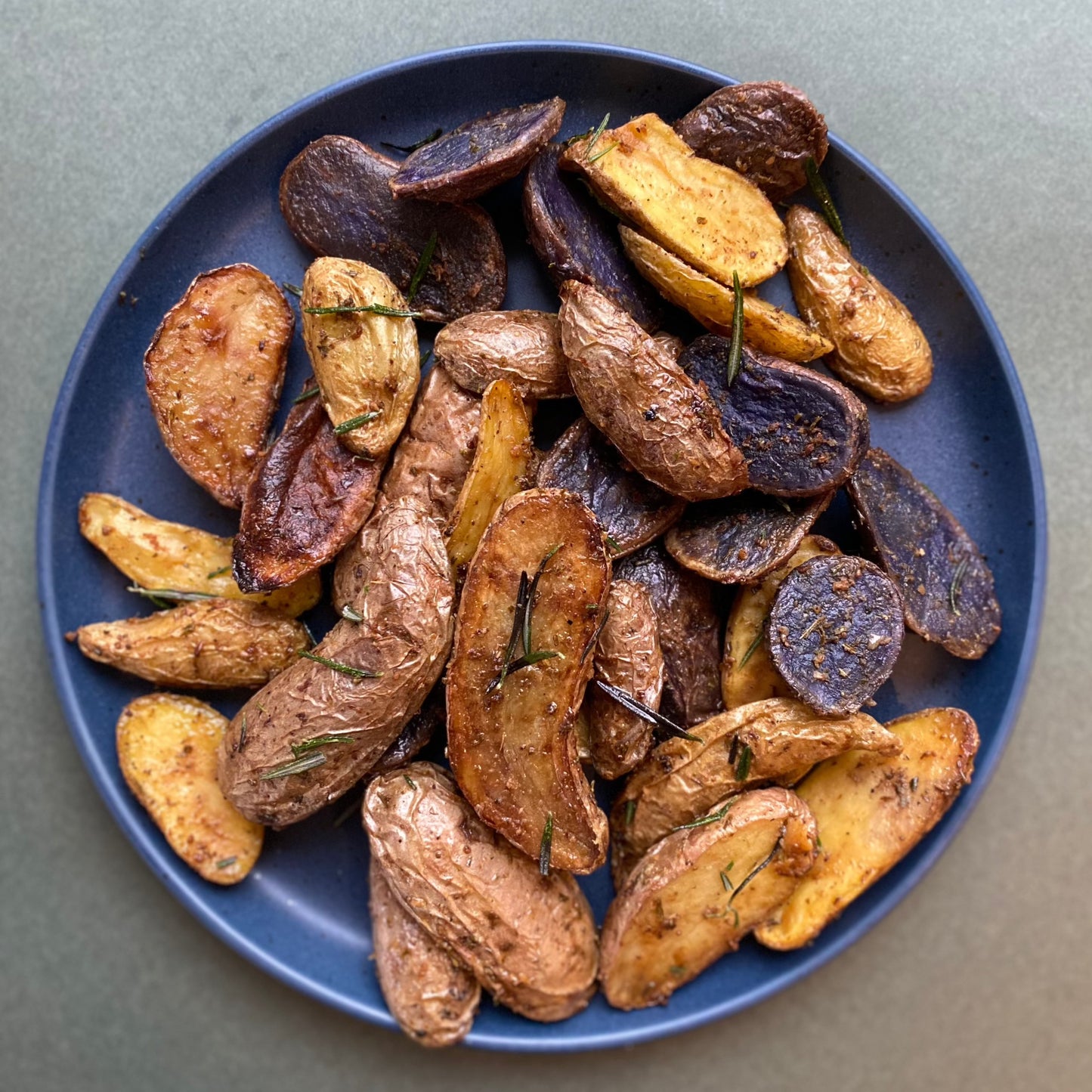 Rosemary and Garlic Roasted Fingerling Potatoes
