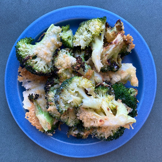 Crispy Parmesan Broccoli