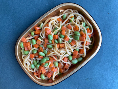 Kids Lo Mein with Edamame & Carrots