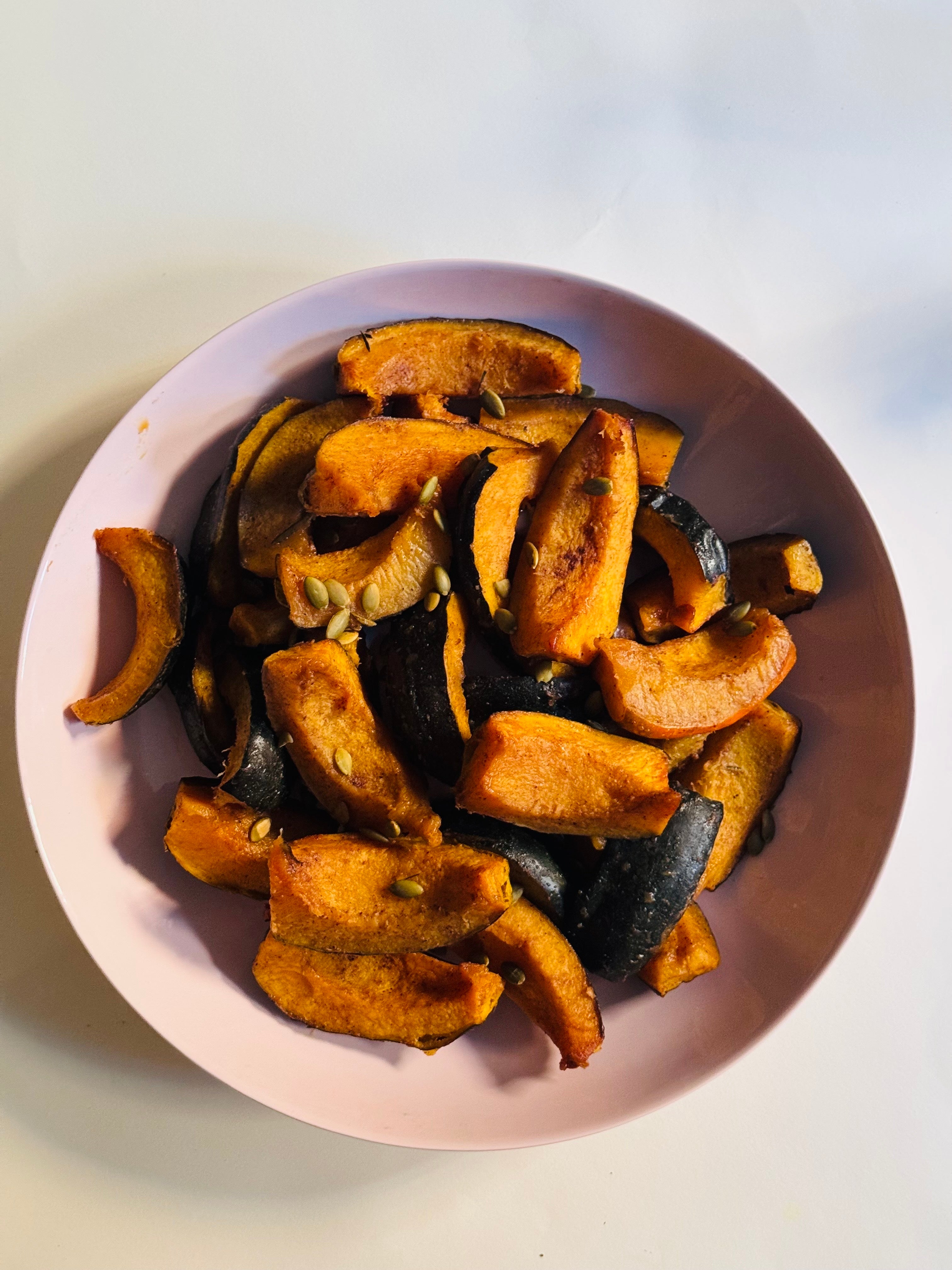 Caramelized Acorn Squash with Pepitas