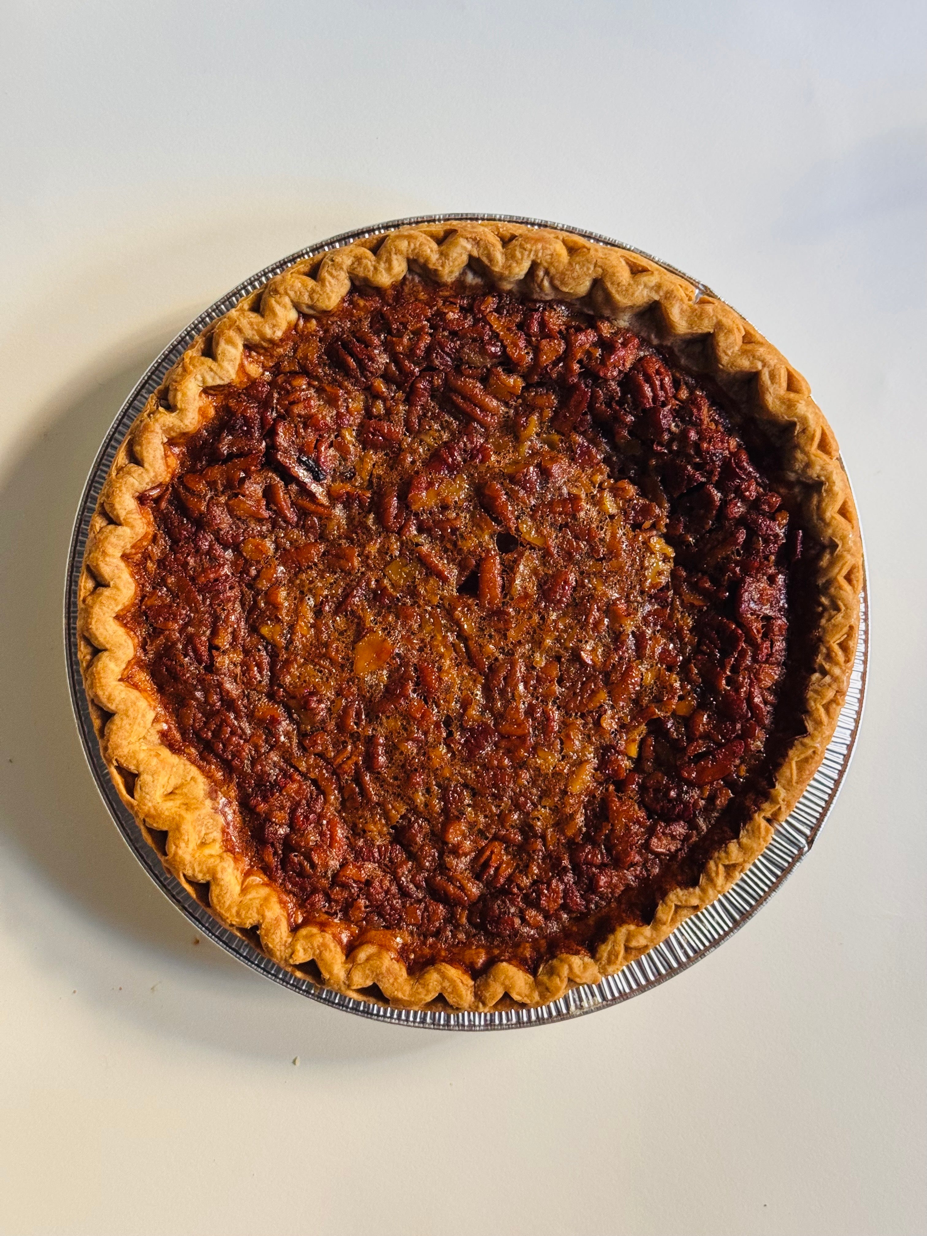 Double-Layer Pecan Pumpkin Pie
