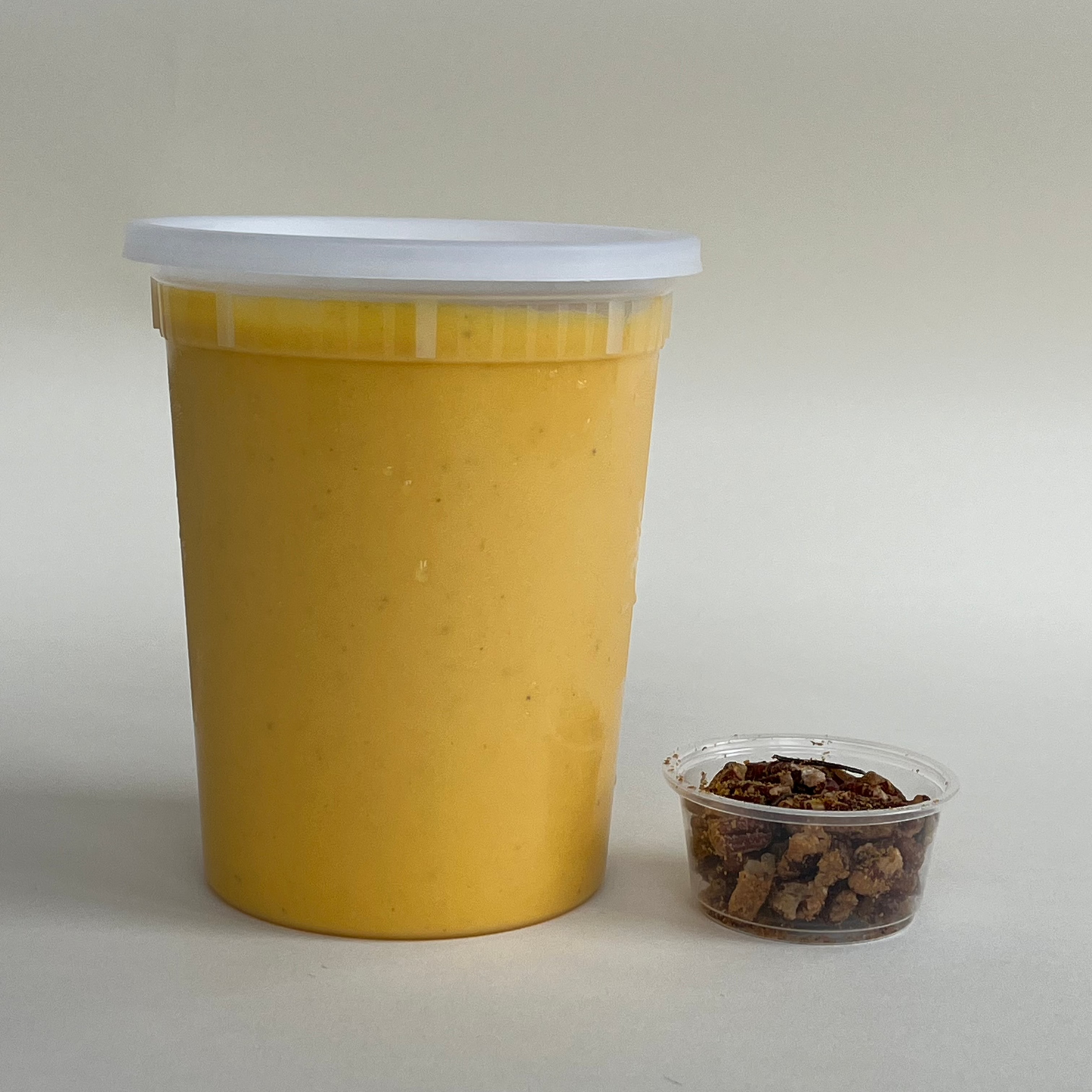 Butternut Squash Soup with Pecan Crumble