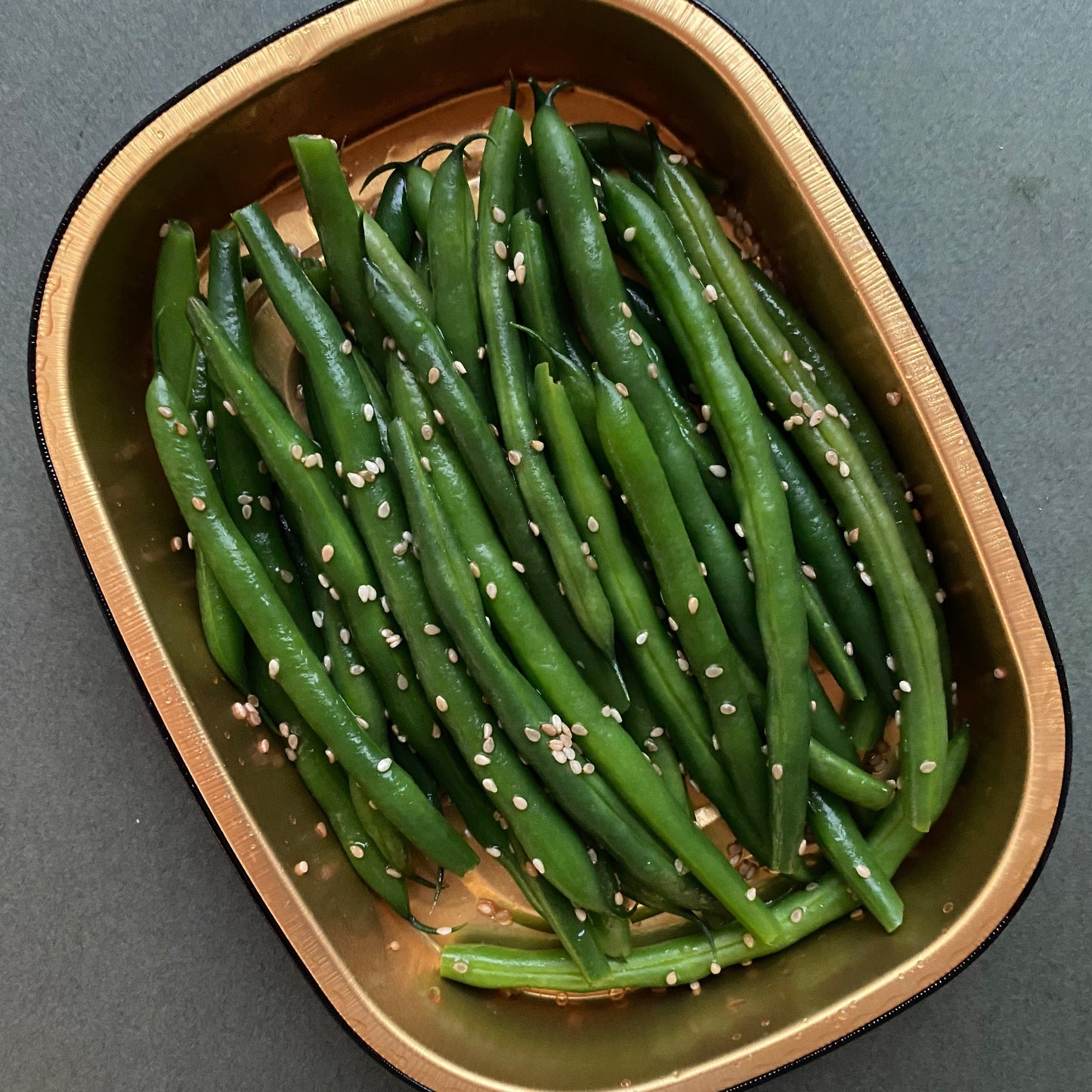 Organic Sesame Green Beans