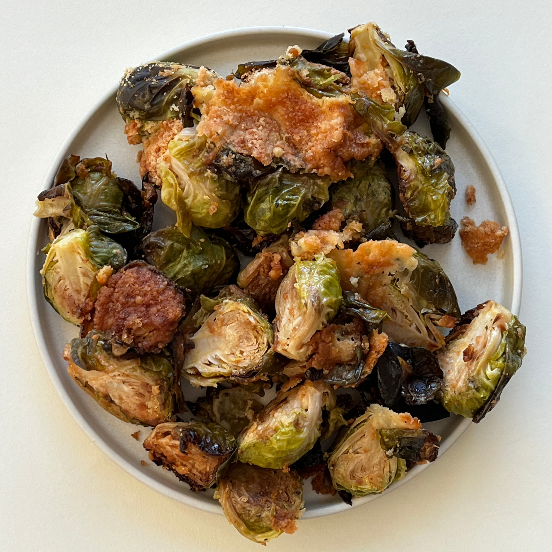 Parmesan Roasted Brussels Sprouts