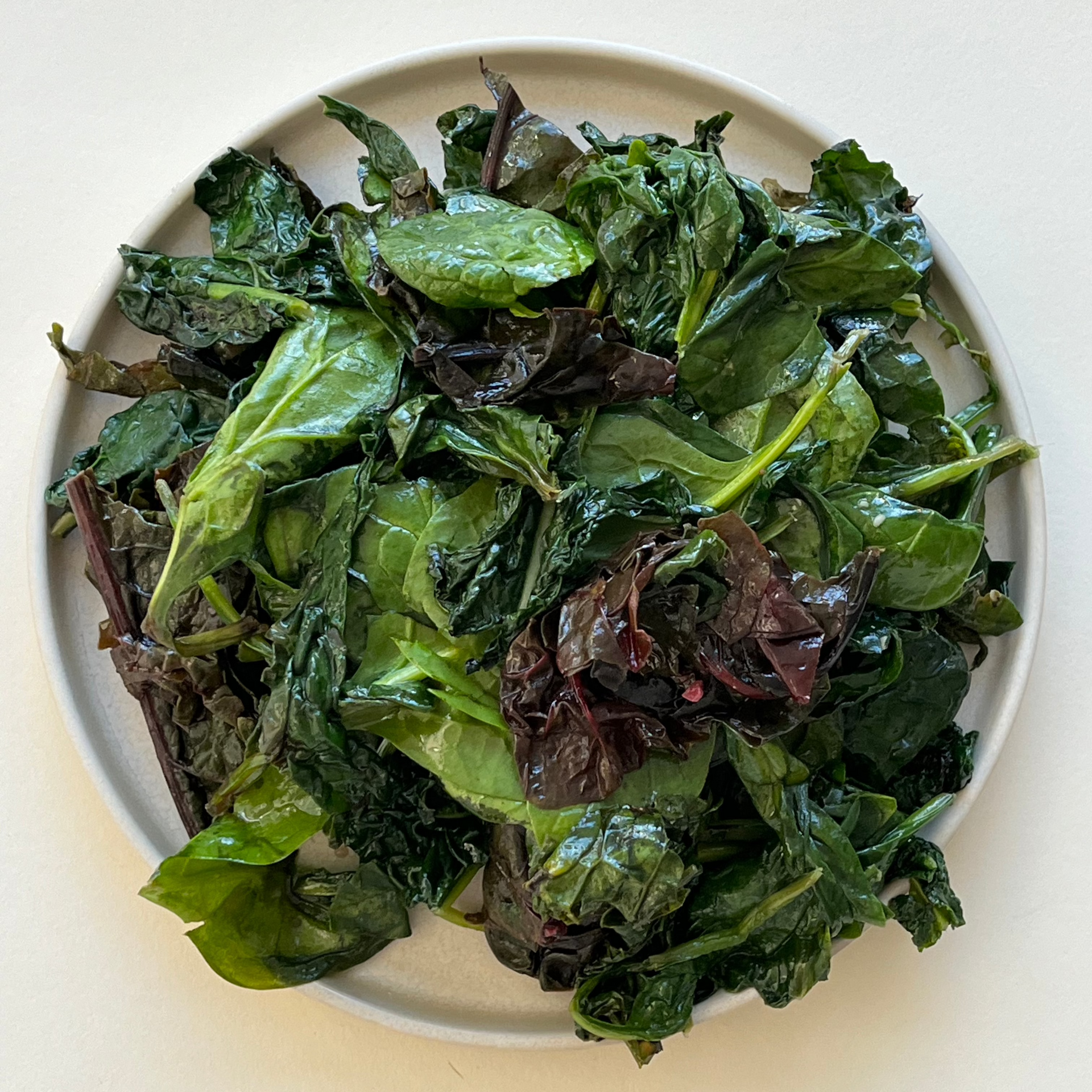 Wilted Greens & Garlic