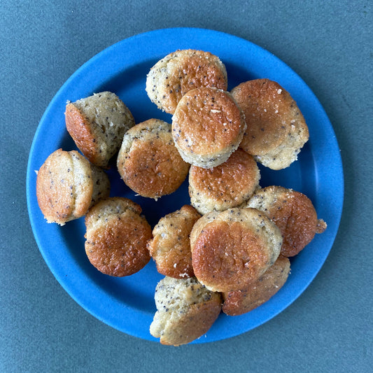 Lemon Poppy Chia Mini Muffins