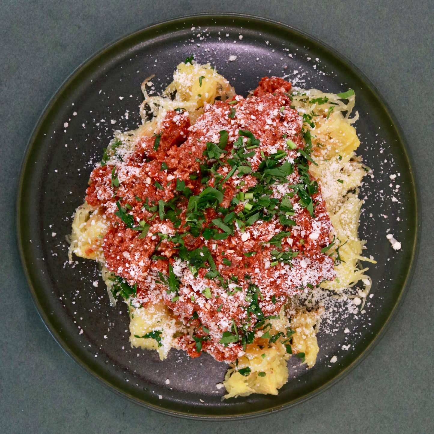 Spaghetti Squash Bolognese