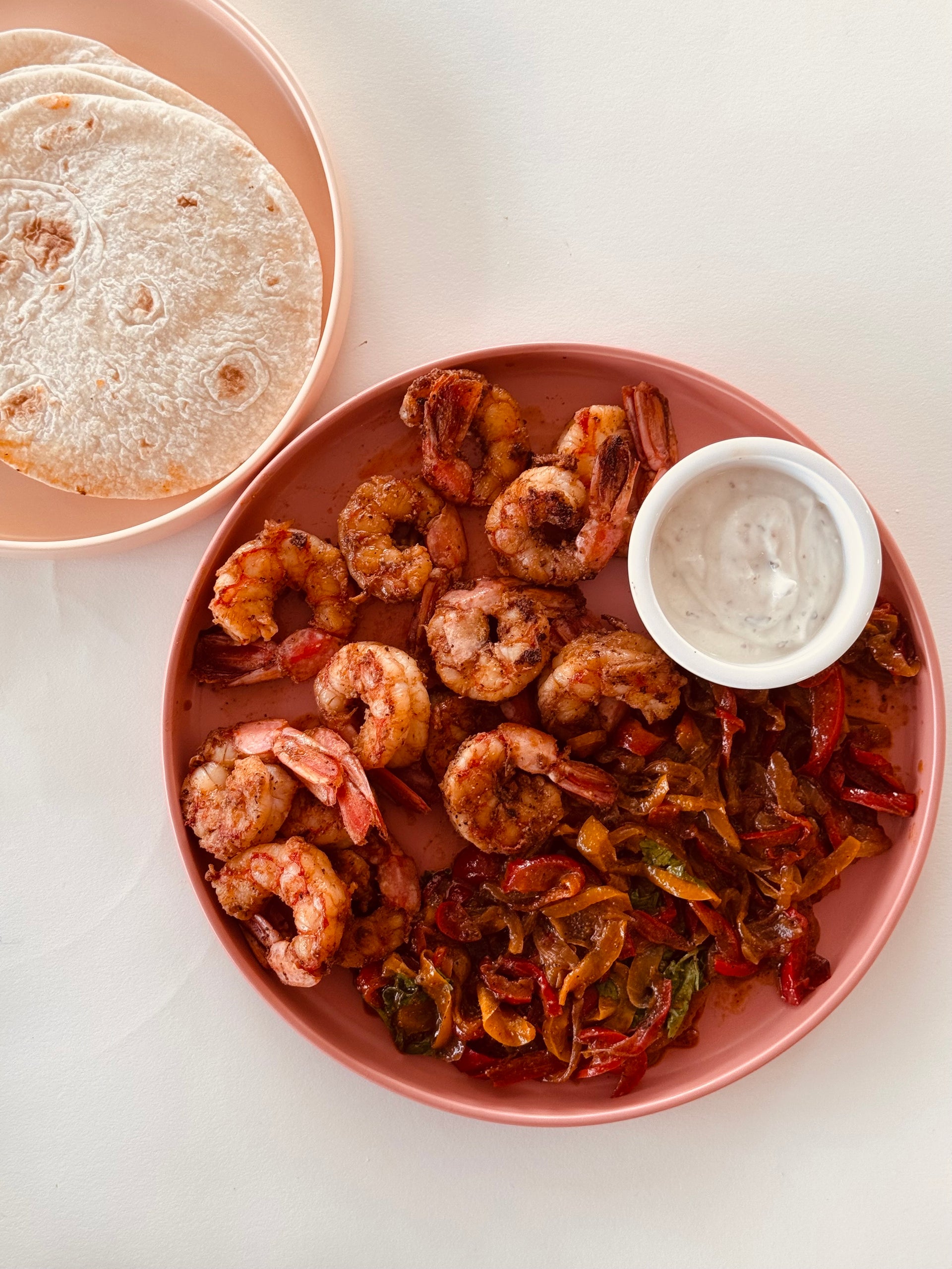 Shrimp Fajitas