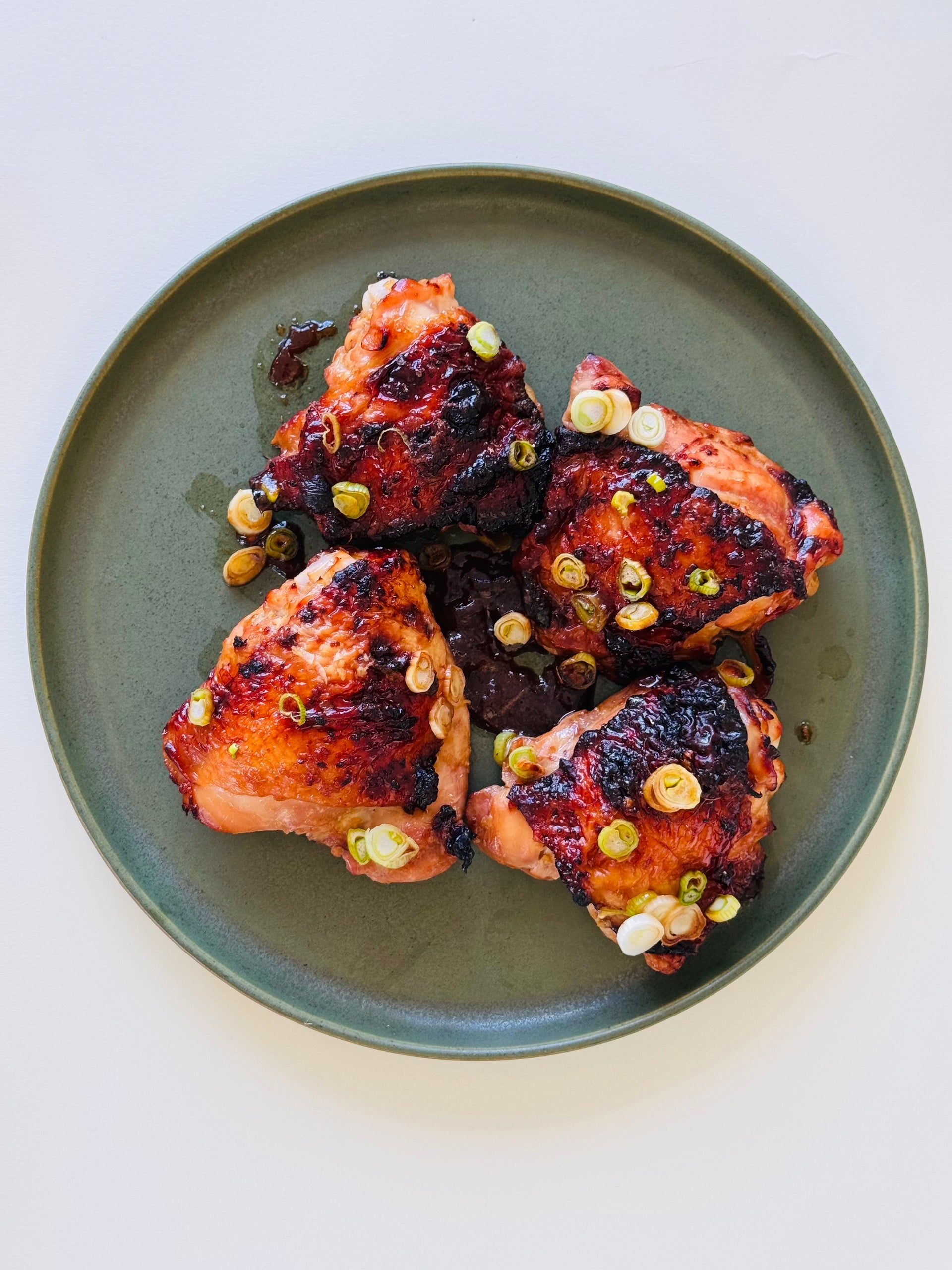 Soy-Glazed Chicken Thighs