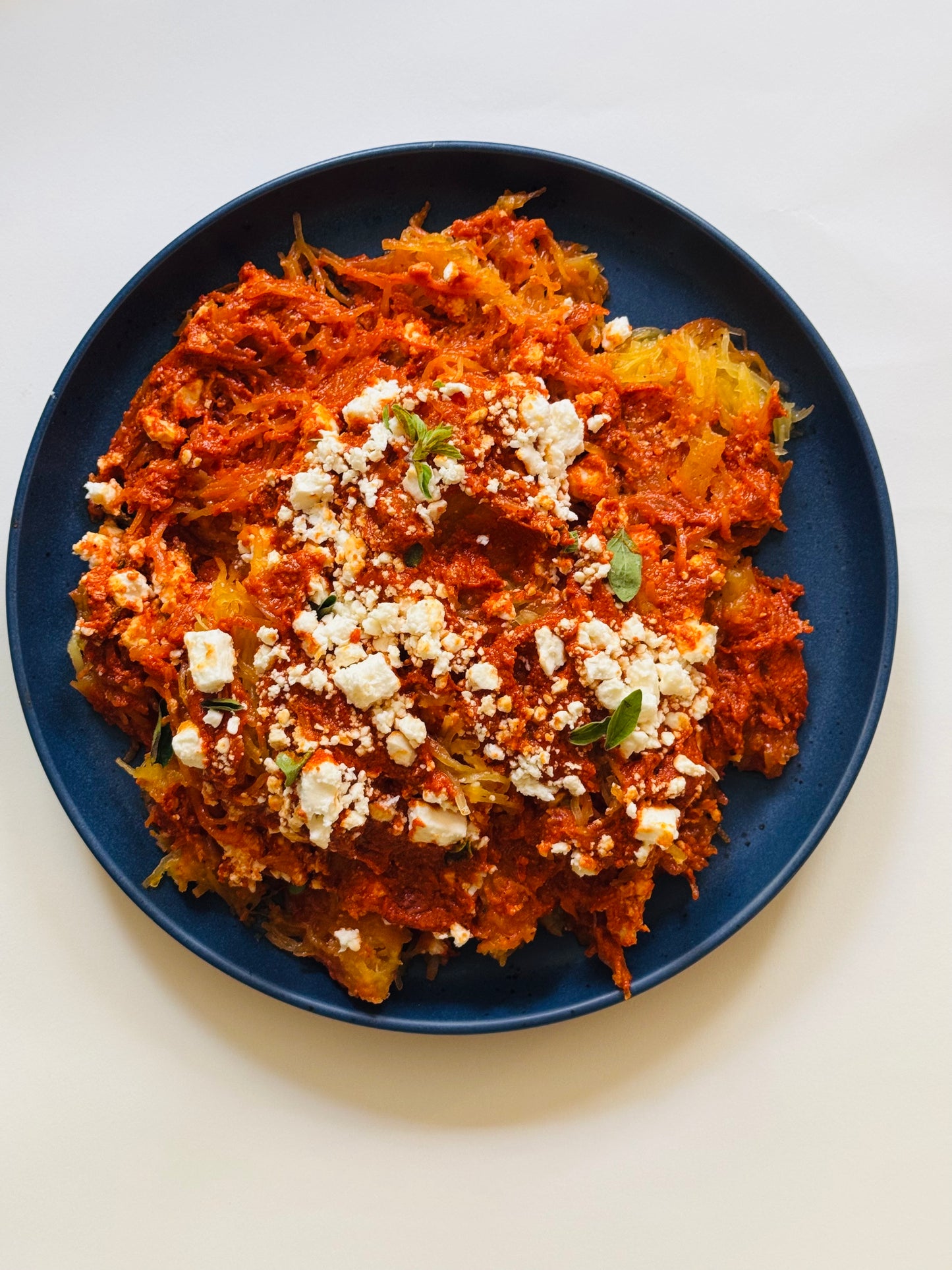 Spaghetti Squash Romesco