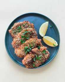 Za'atar Baked Chicken Milanese